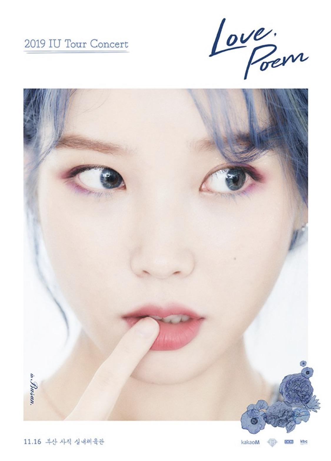 IU - LOVE, POEM (Concert Poster) : r/kpop