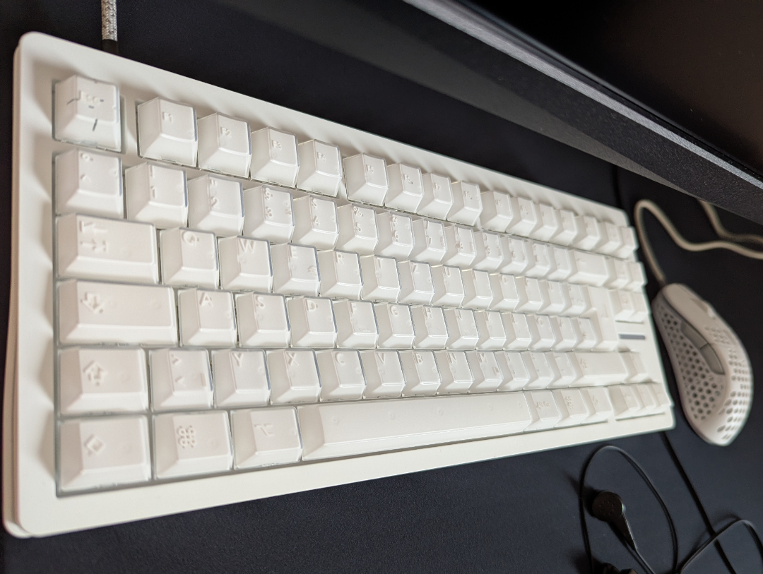 Wooting 80 He Zinc White Endgame : r/WootingKB