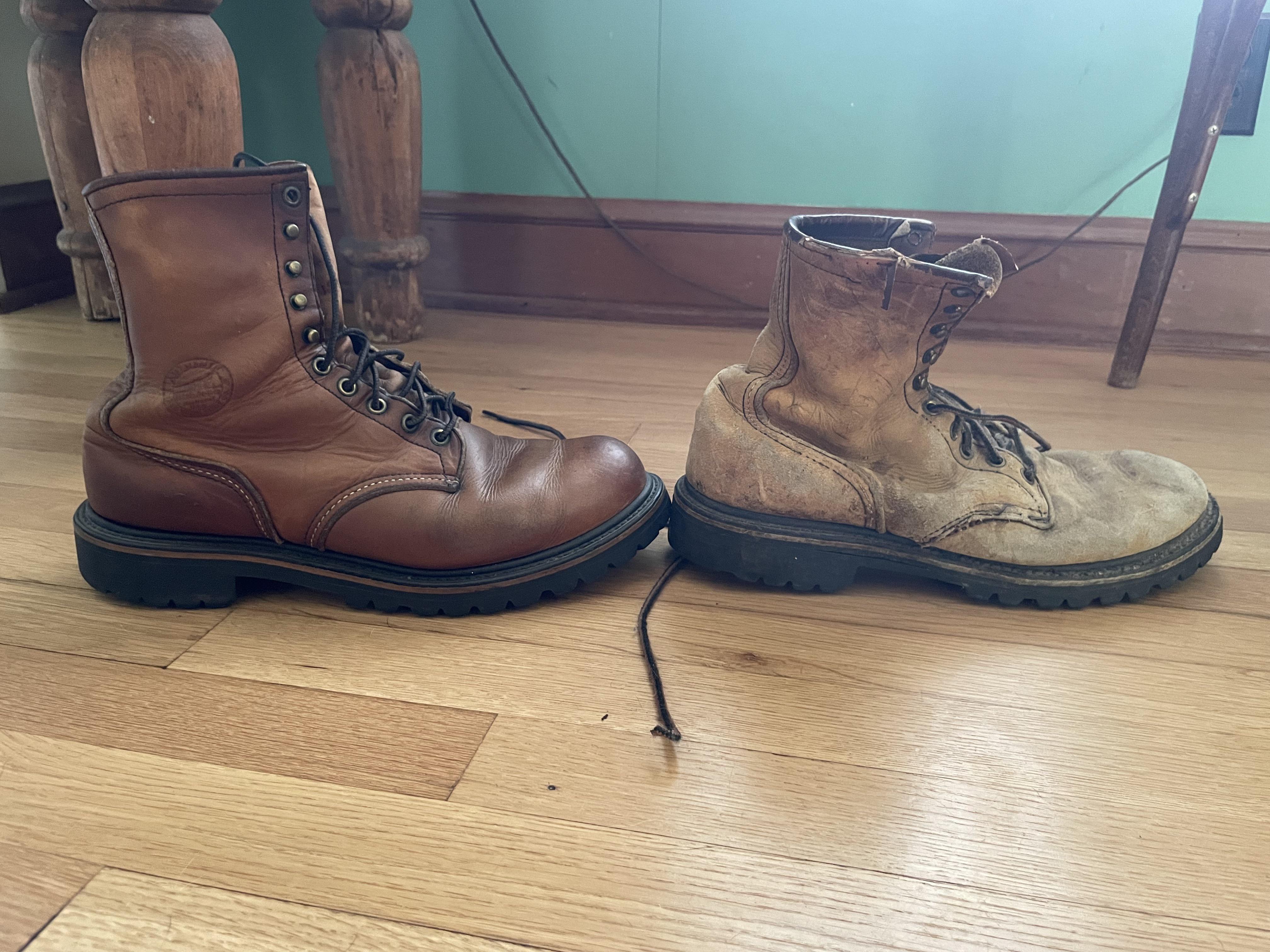 やっと代わりのものを見つけた。899が廃盤になったのはレッドウィング