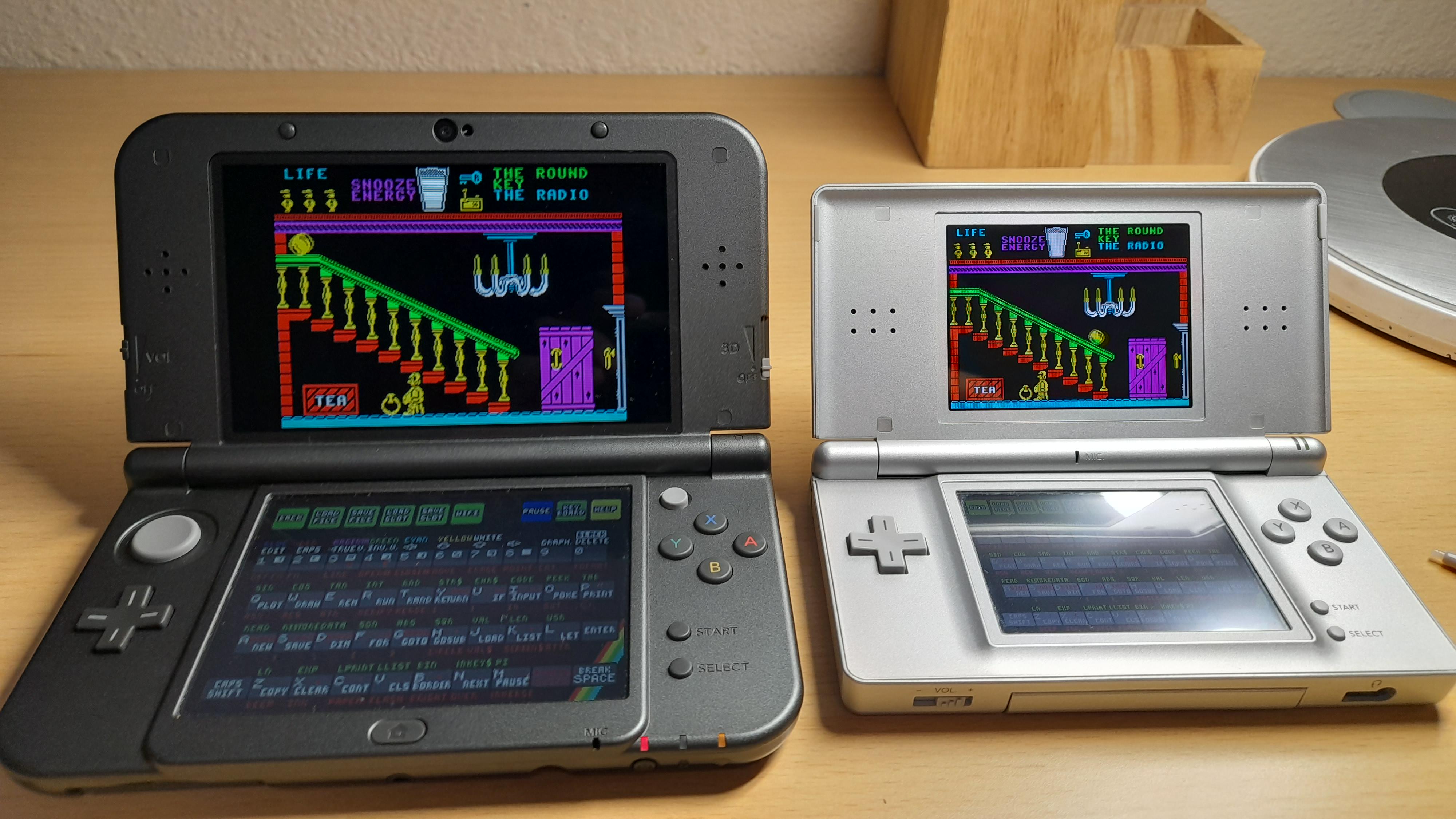 3DS XL vs NDS Spectrum emulation : r/zxspectrum