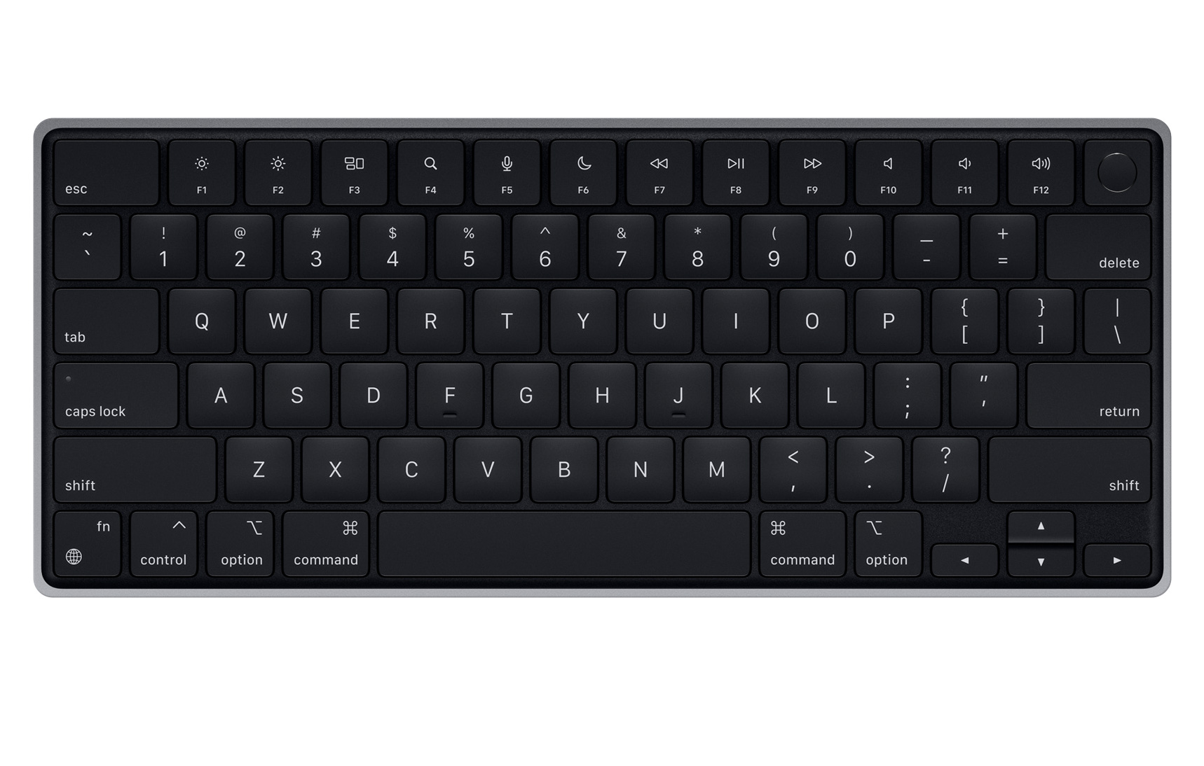 The new MacBook Pro-matching Magic Keyboard with TouchID of my