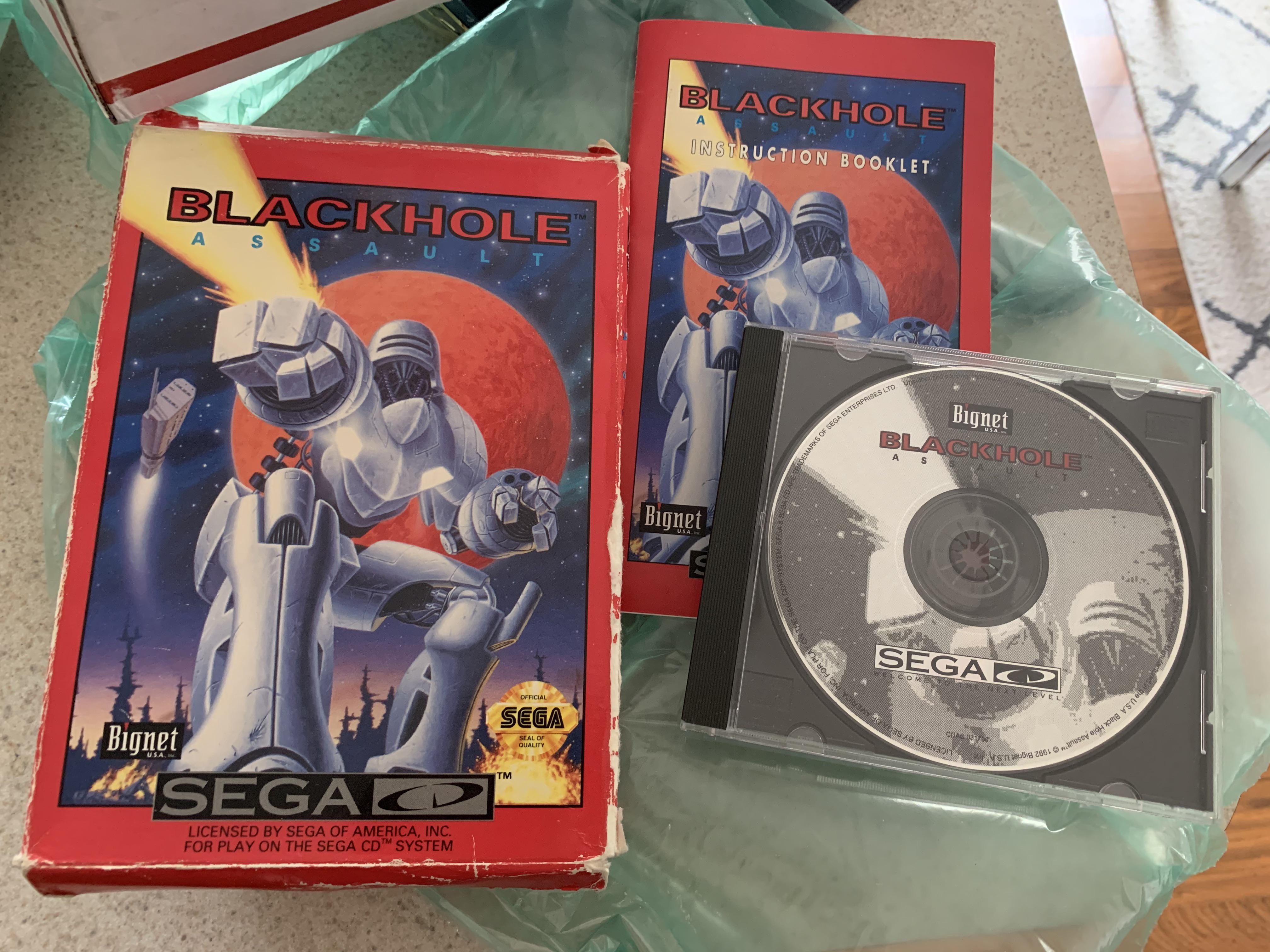 2 more Sega Cd gems added to the collection! Blackhole Assault
