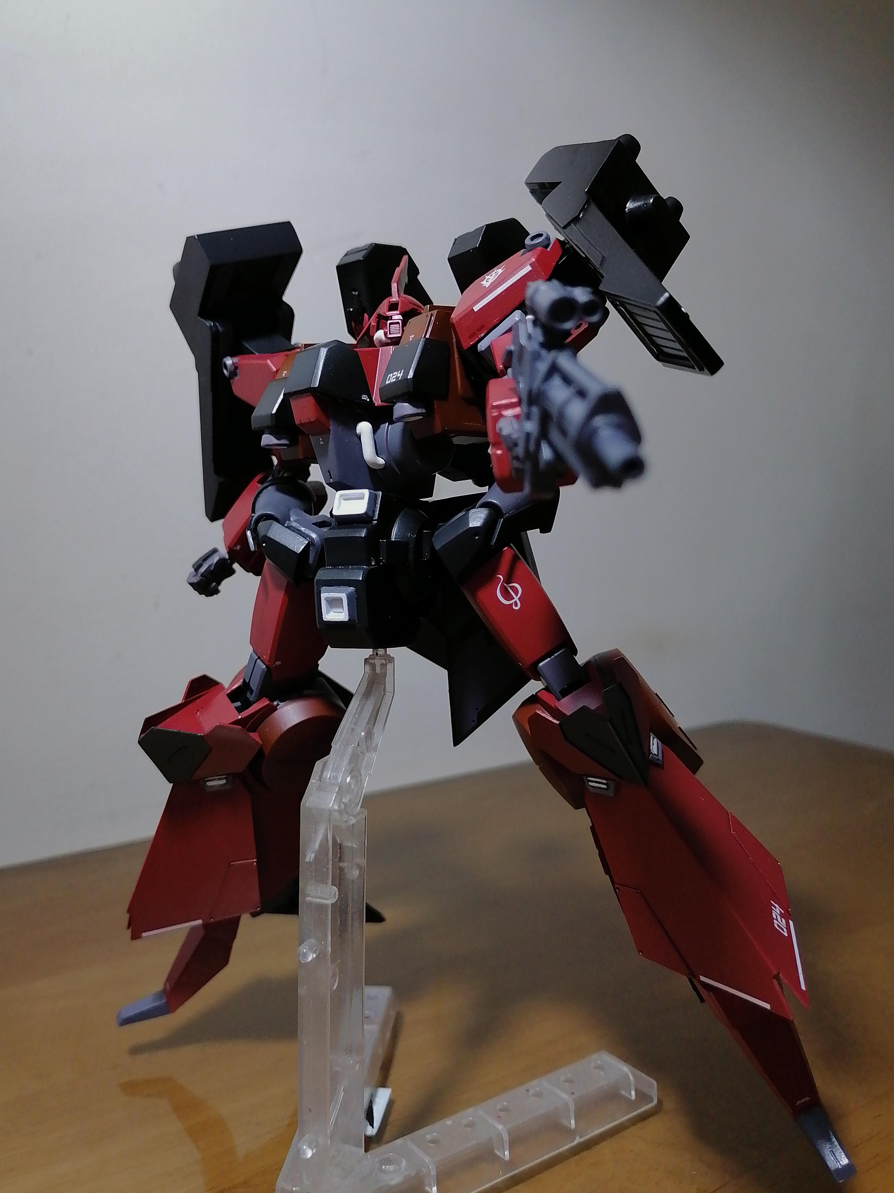 1/144 Scratch built AMX-014R Reben Wolf (ReZeon Spec Ver.) Finally