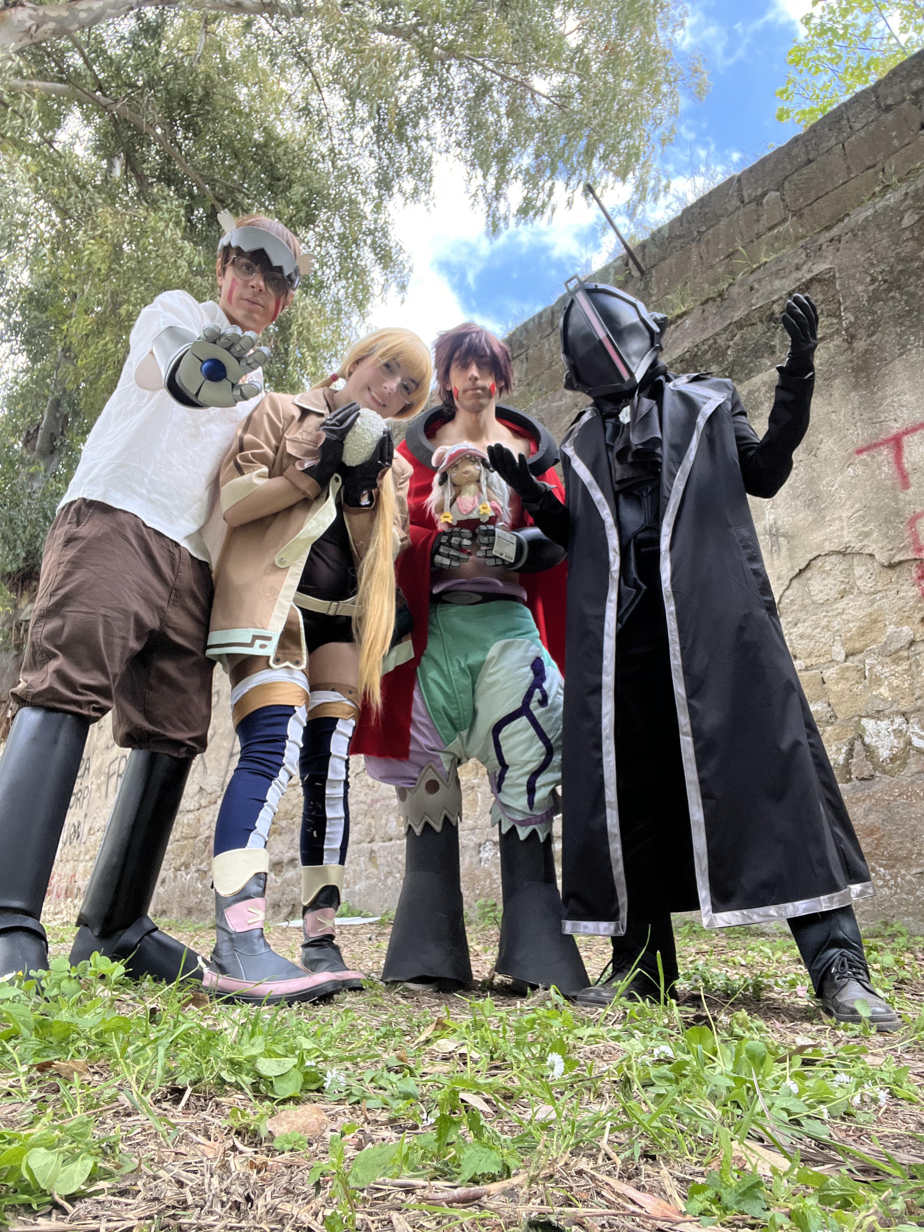 メイドインアビスの仲間たち❤️ やっと一緒にコスプレするチャンスが