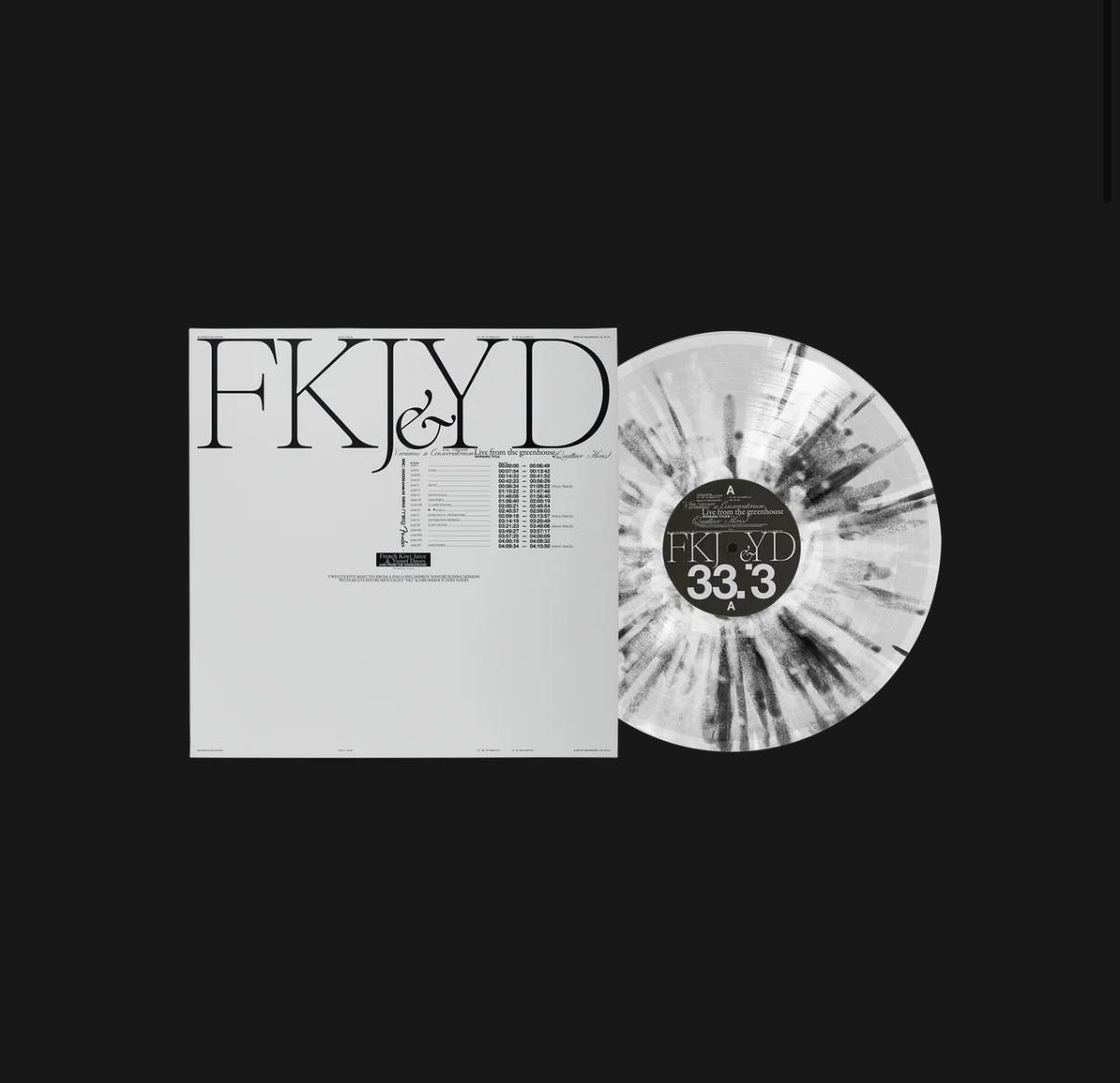 FKJ X YUSSEF DAYES - LIVE FROM THE GREENHOUSE : r/VinylReleases