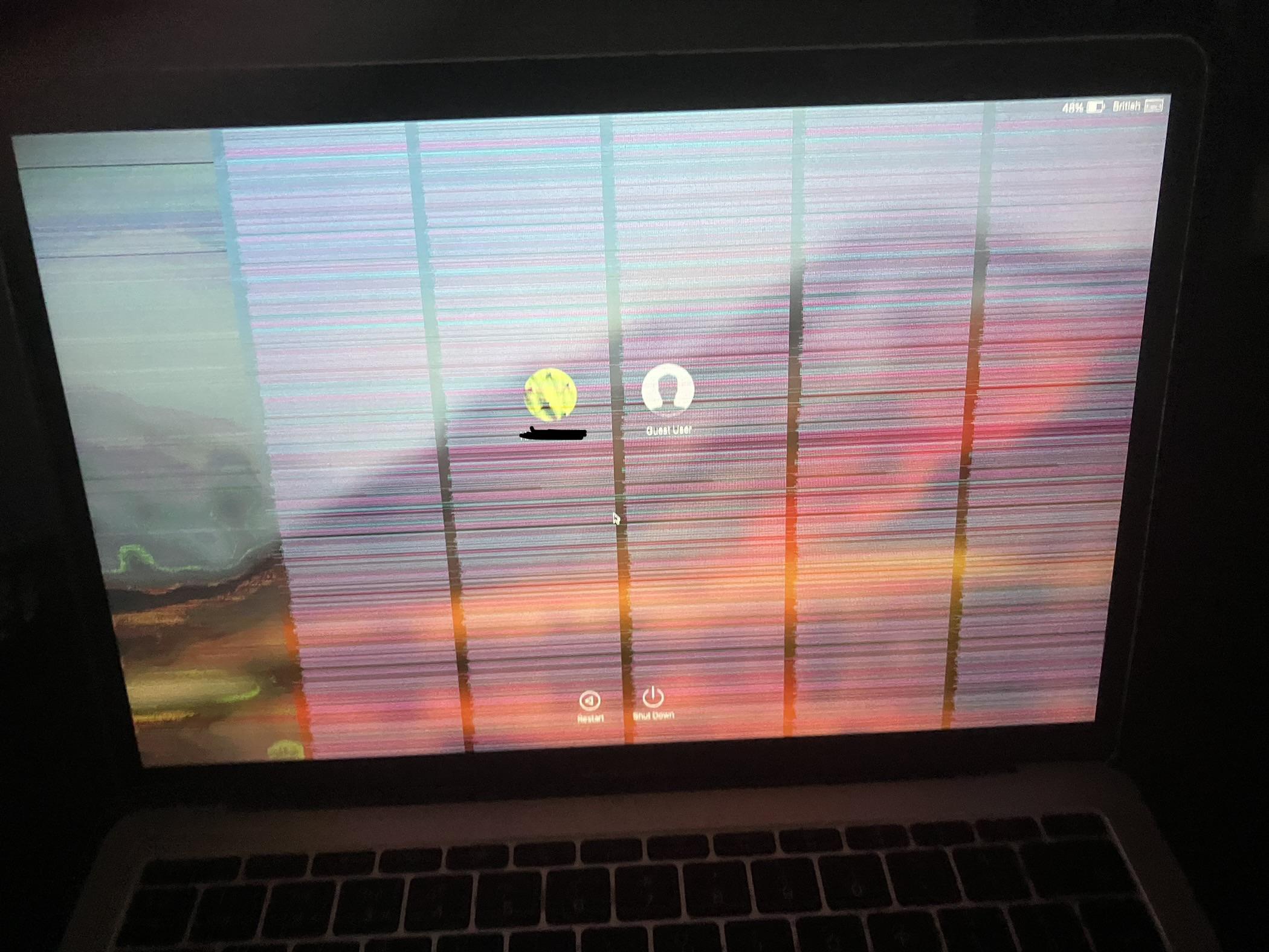 MacBook Pro 画面の不具合 : r/macbookrepair