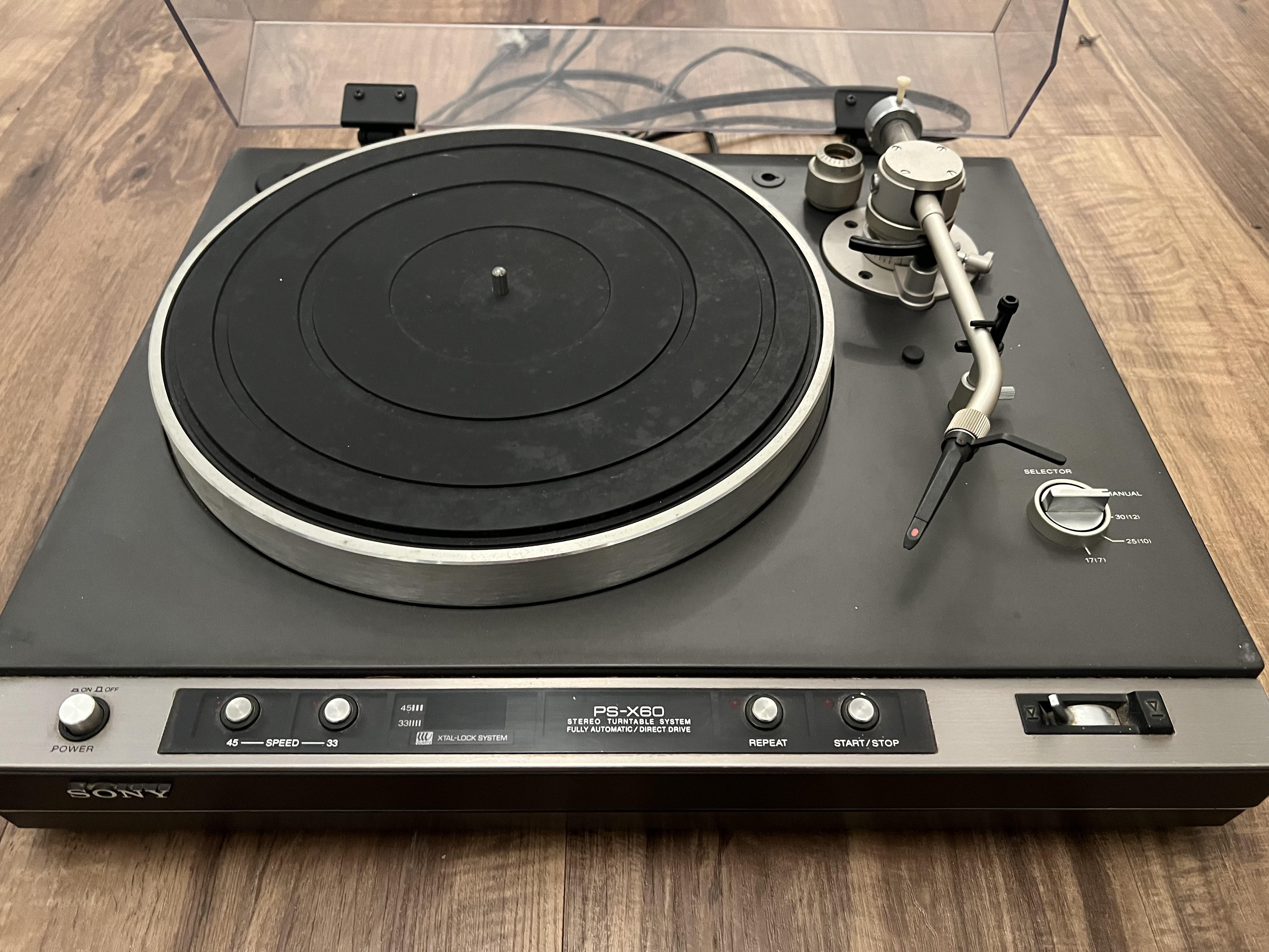 Sony PS-X60を修理する価値ある？ : r/turntables