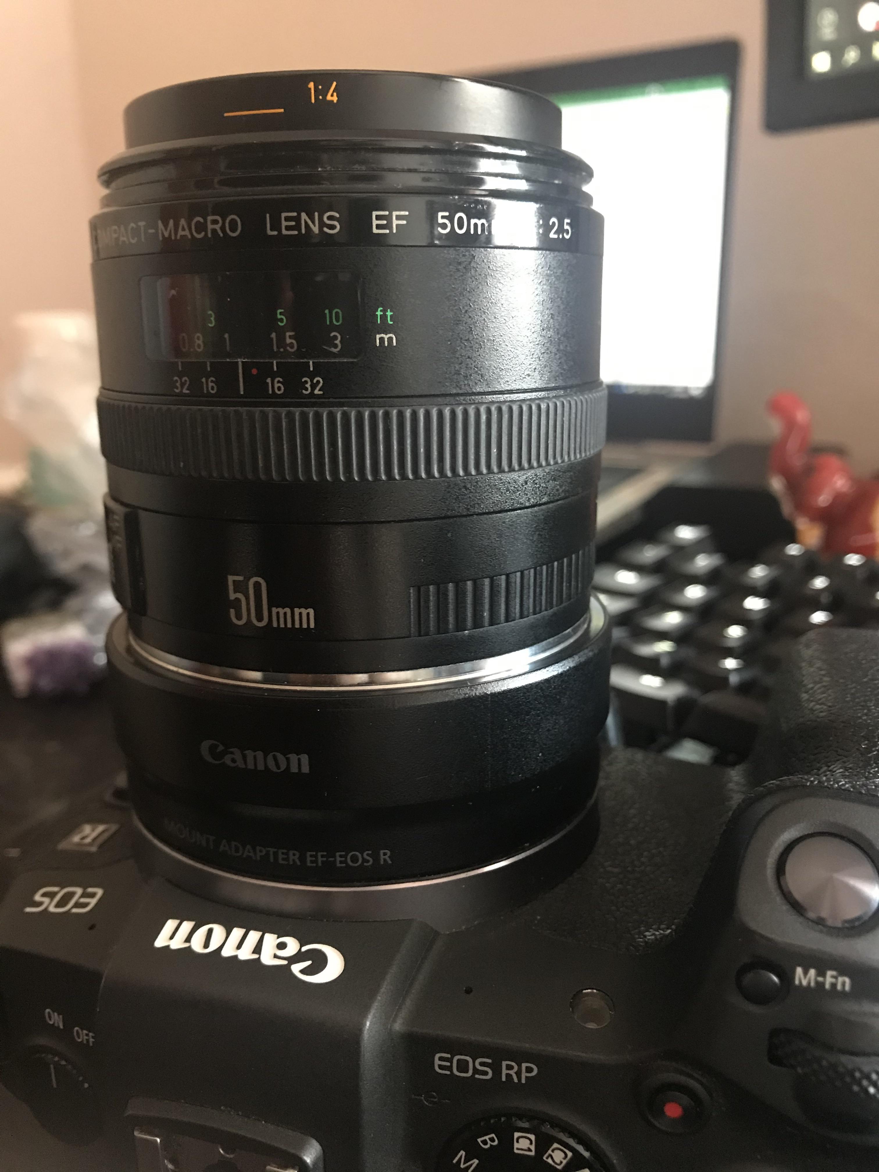 NEW GEAR] Just got used a EF 50mm Compact Macro f2.5 and I believe