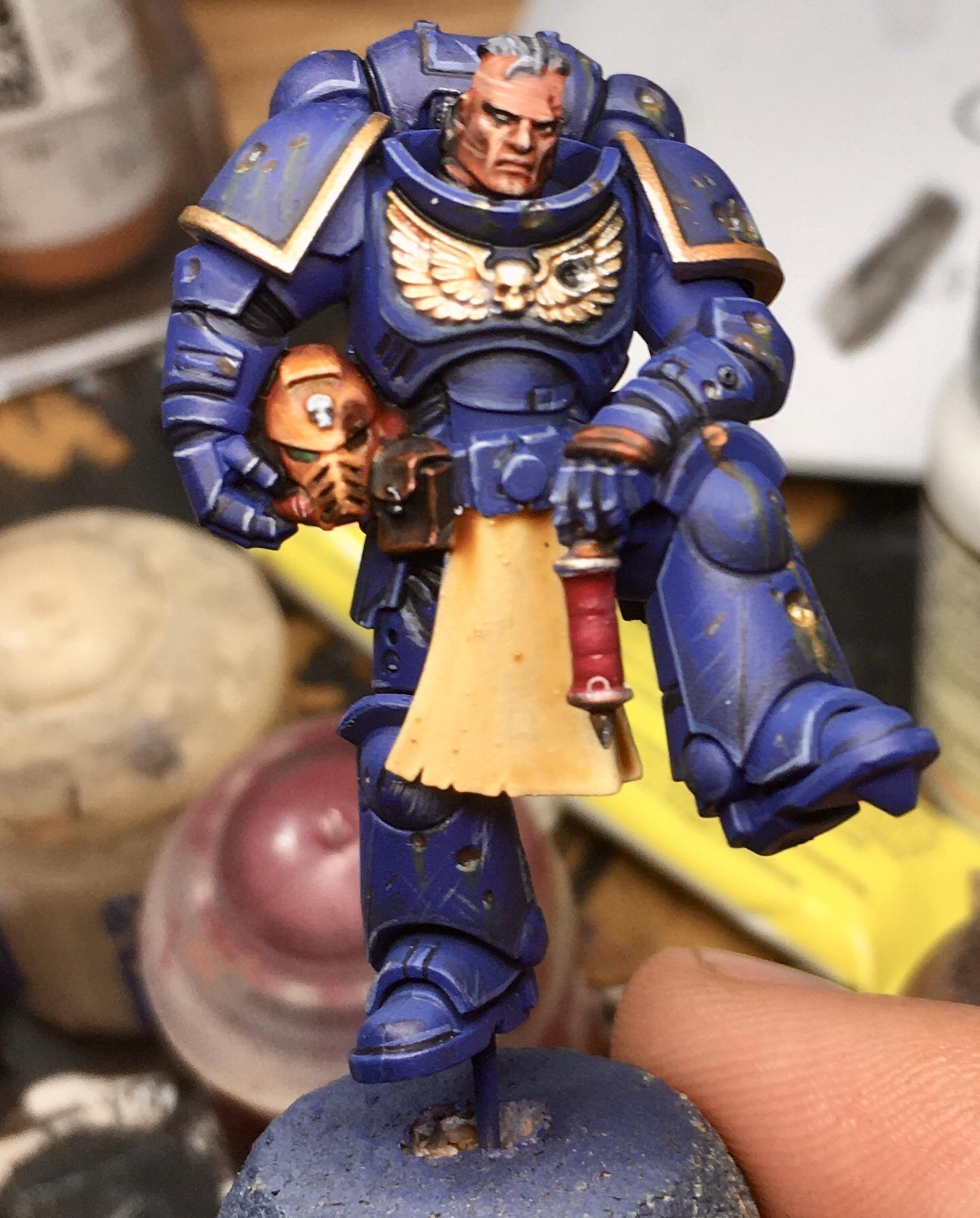 Sergeant Jovan - is getting there! Love this space marine! : r