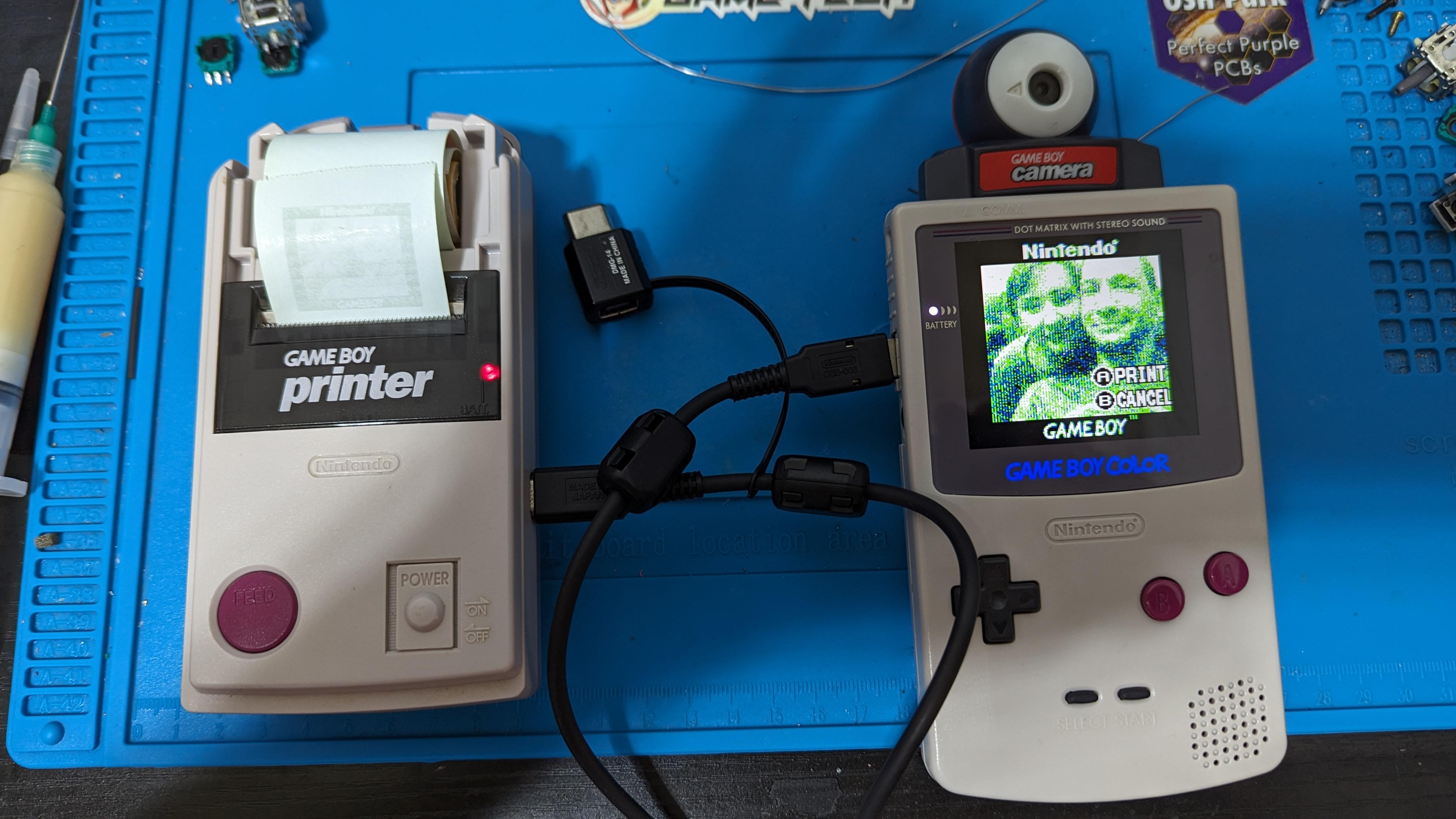 ゲームボーイプリンター復活 : r/consolerepair