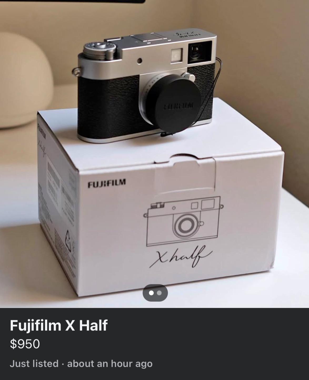 xhalf の転売が始まったw : r/fujifilm