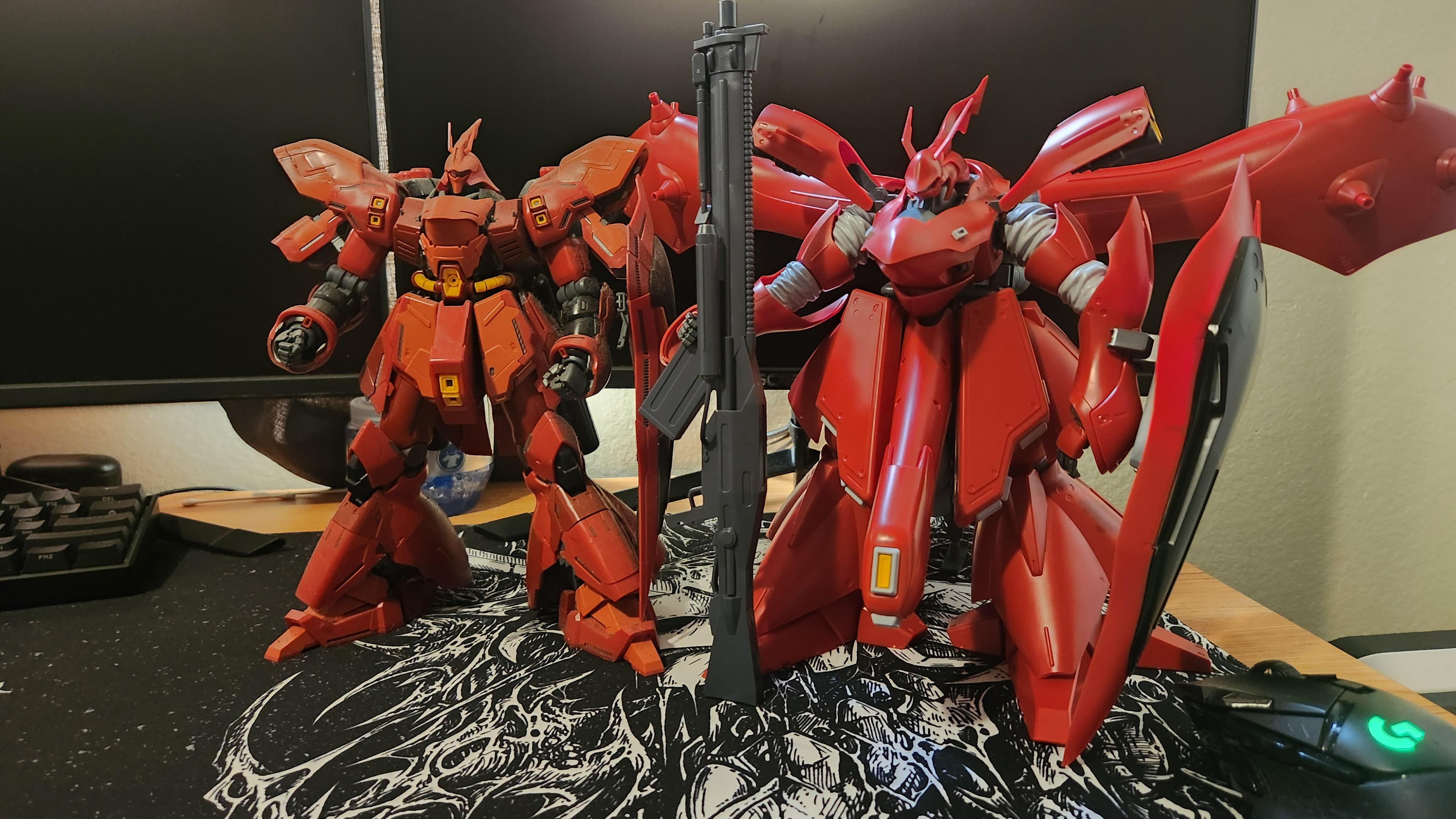 RE100ナイチンゲールってデカいのは知ってたけど、マジかよ : r/Gunpla