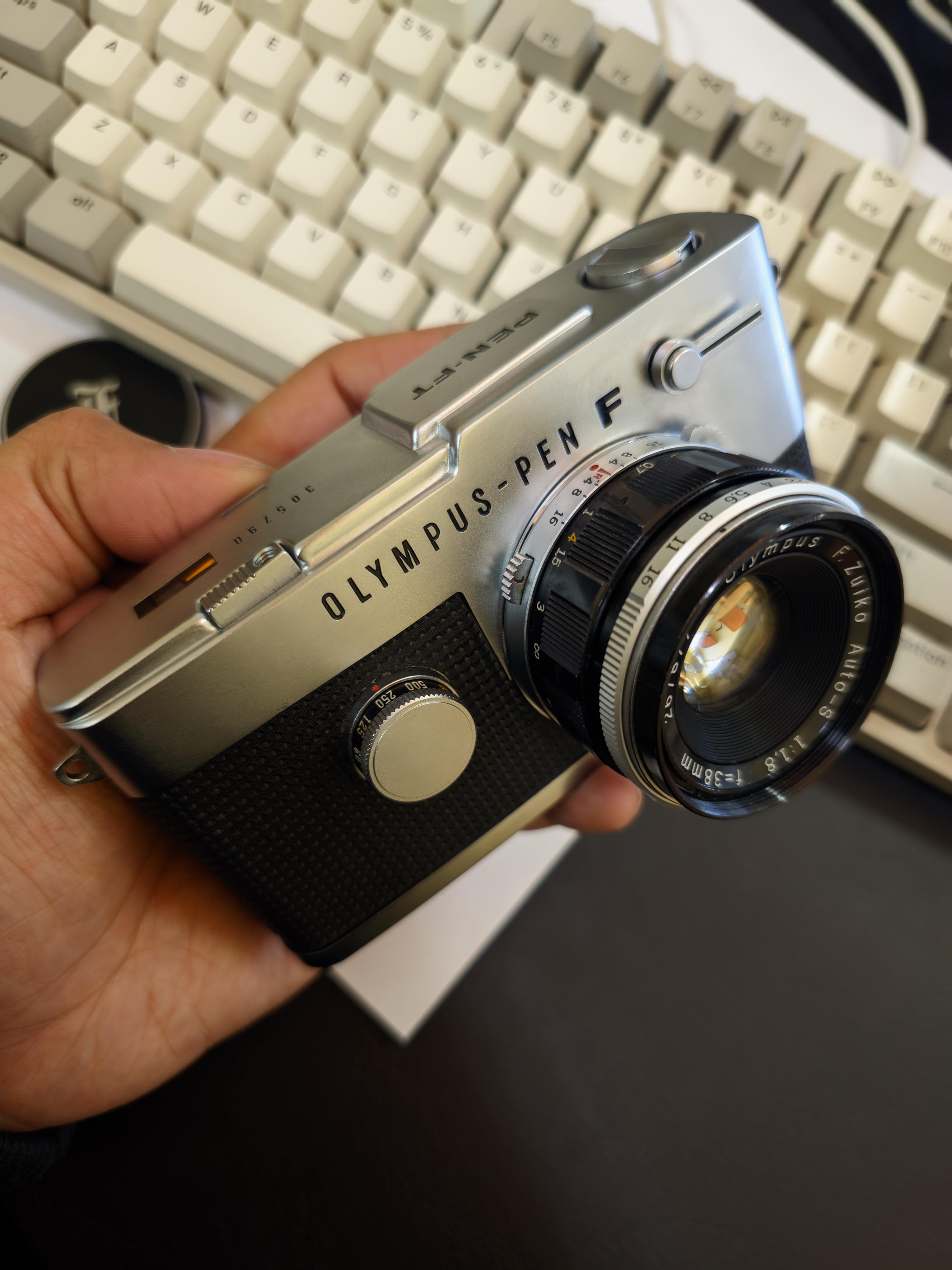 Just got this olympus pen ft from japan! Excited to try half frame