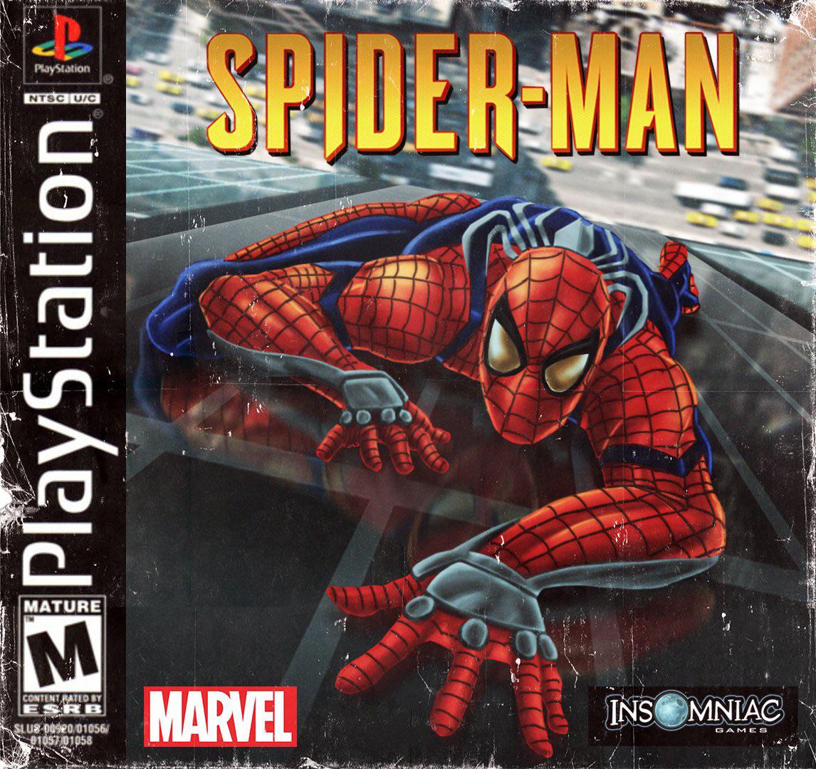 誰かがPS1スパイダーマンゲームのスタイルで、Marvels Spider-Manの