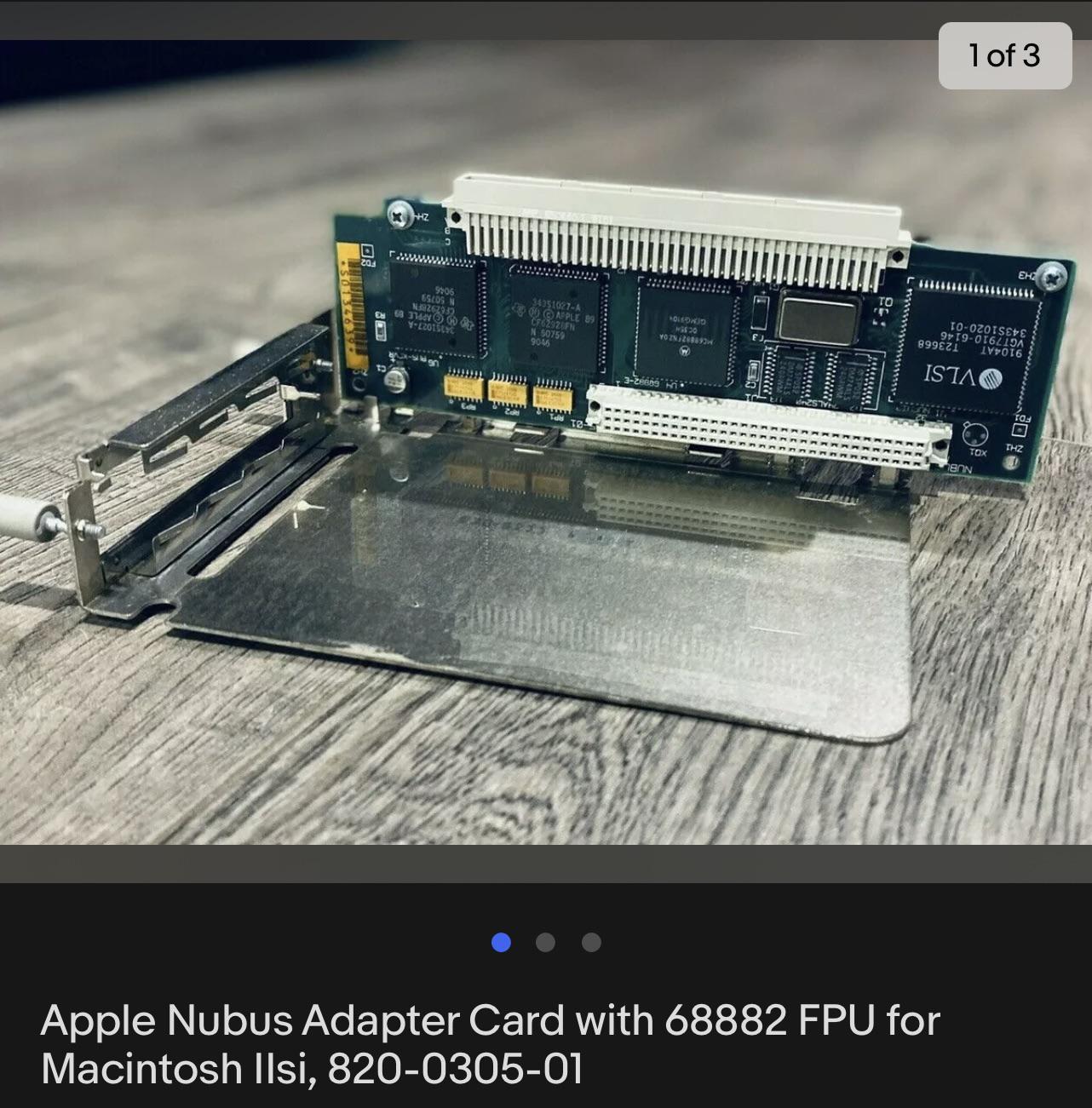 Anyone happen to have an Apple Nubus Adapter for the iisi? : r
