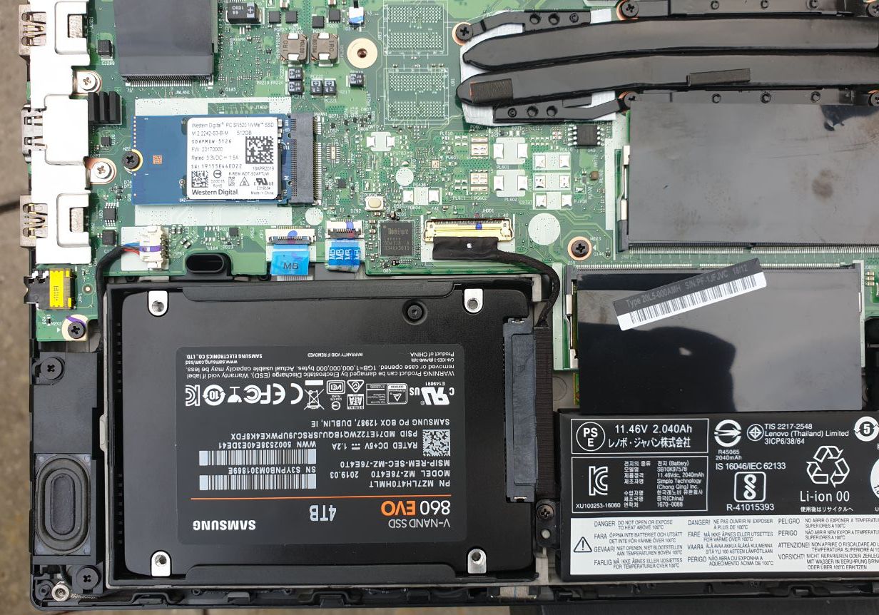 ThinkPad T480 with maxed out storage : r/thinkpad