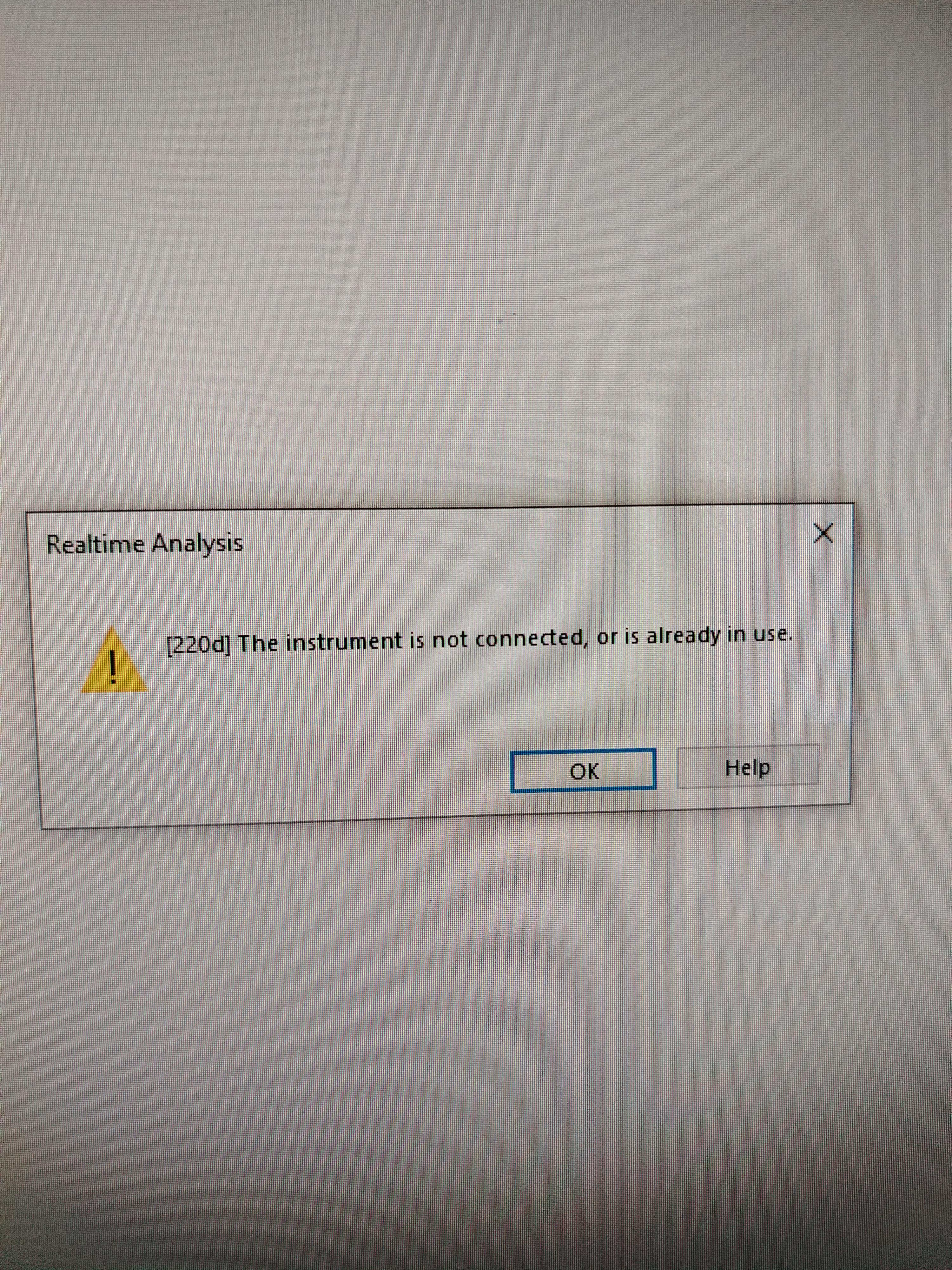 HPLC Shimadzu での 220d エラー : r/CHROMATOGRAPHY