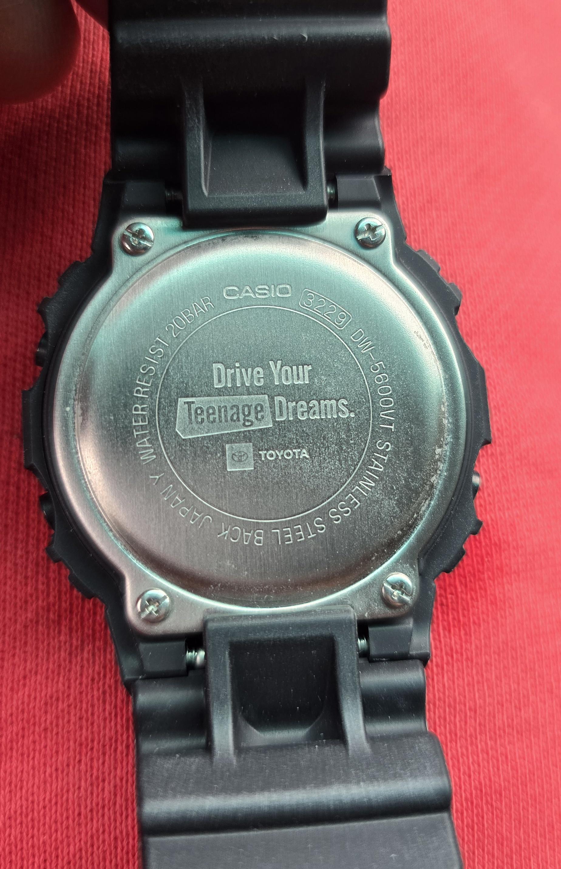 G-SHOCK TOYOTA × CASIO DW-5600DYTD22-1JR - Made in Japan : r/gshock