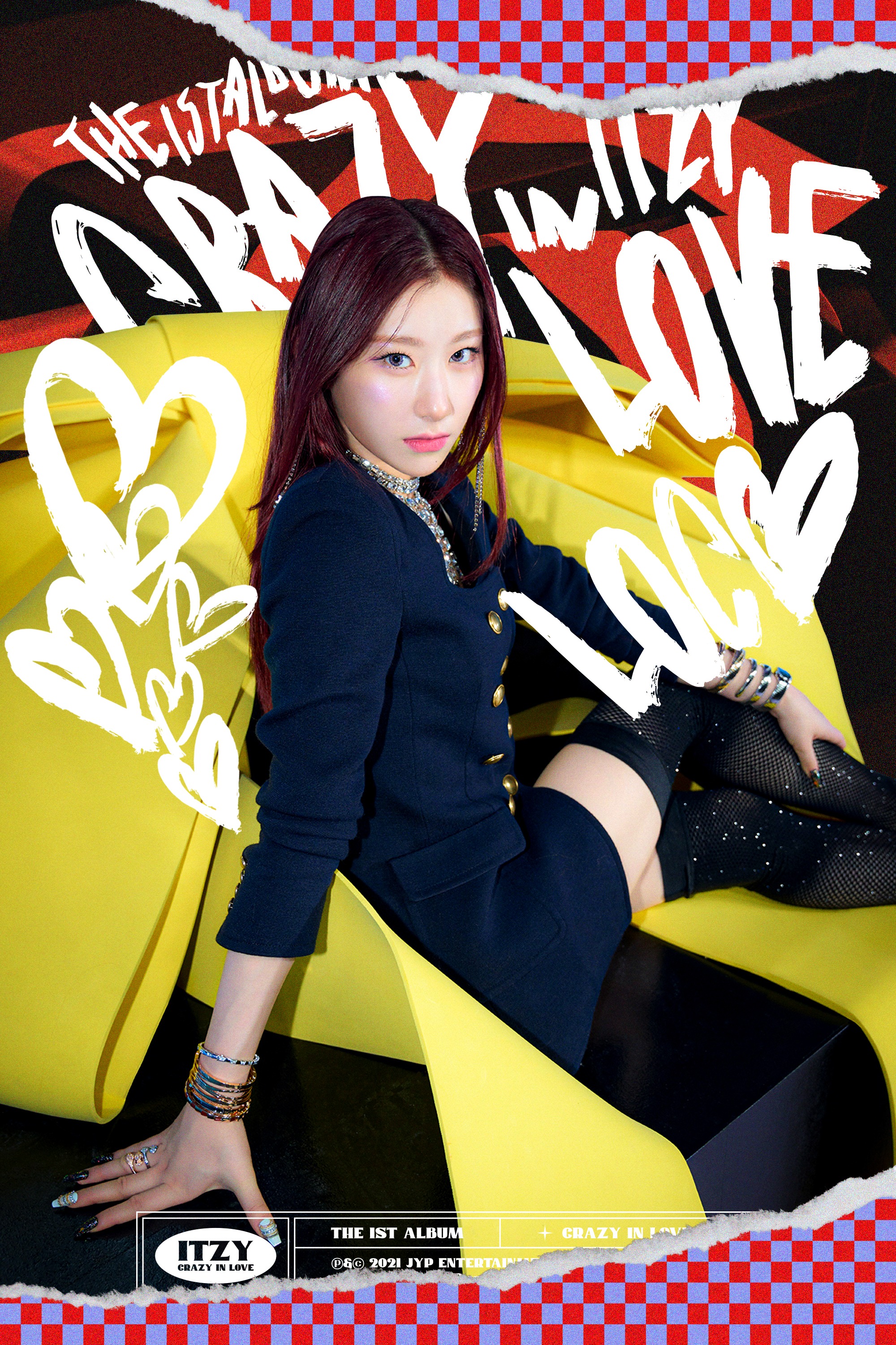 ITZY - The 1st Album: CRAZY IN LOVE (LOCO Concept Image - Ryujin