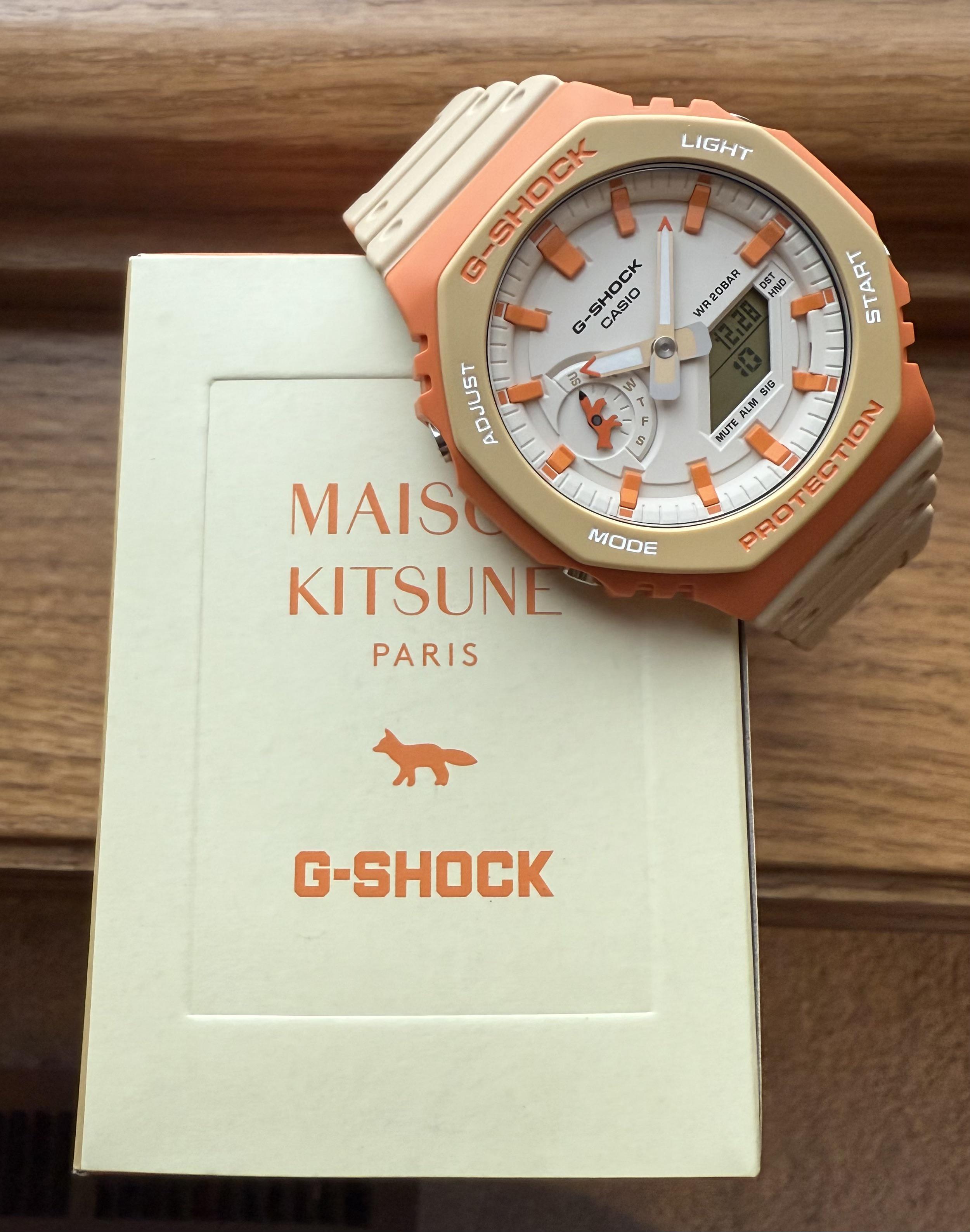 Maison Kitsuné Casio GShock collaboration is awesome : r/casio