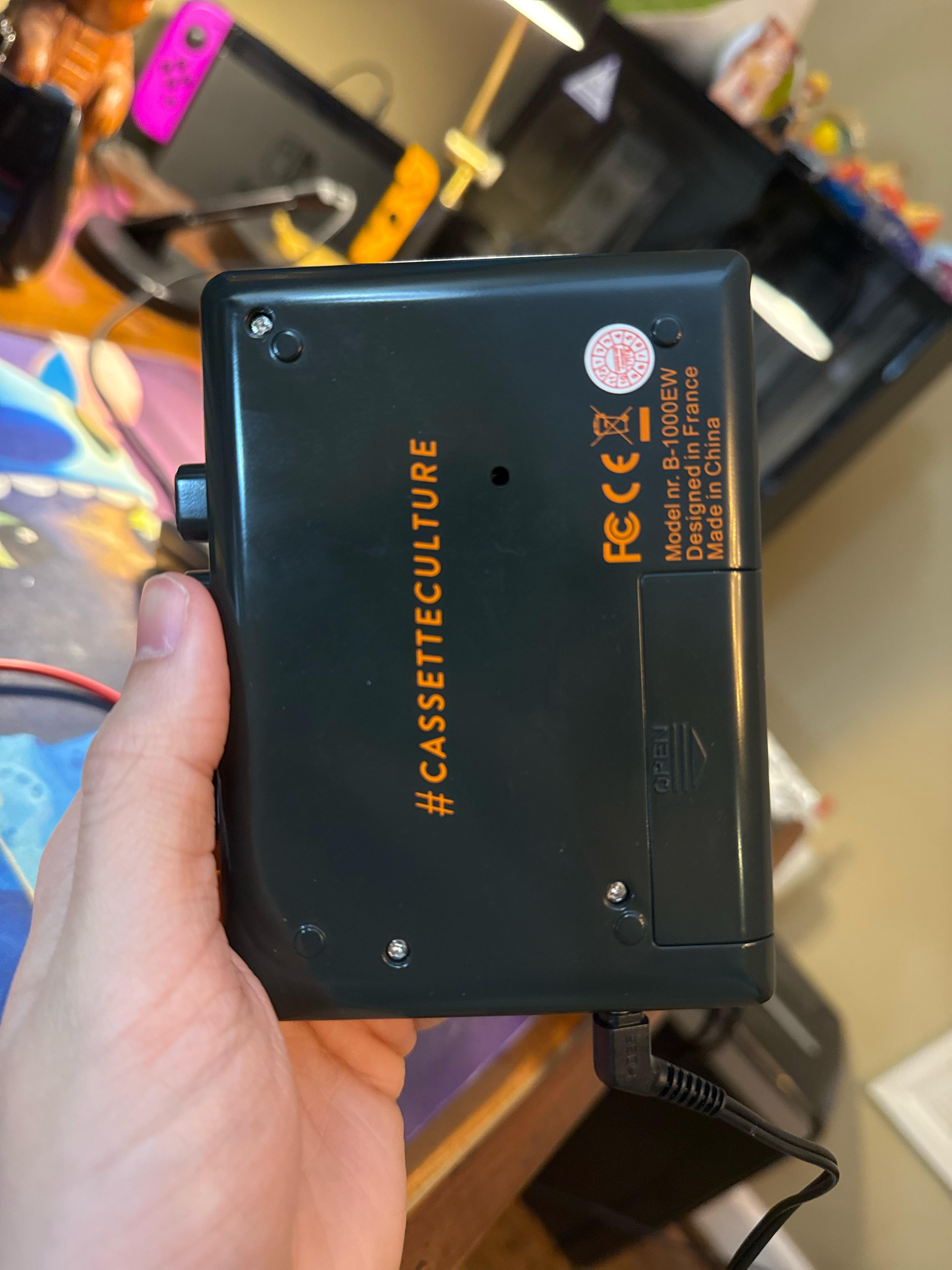 B-1000EW ポータブルカセットプレーヤー 再生速度 : r/cassetteculture