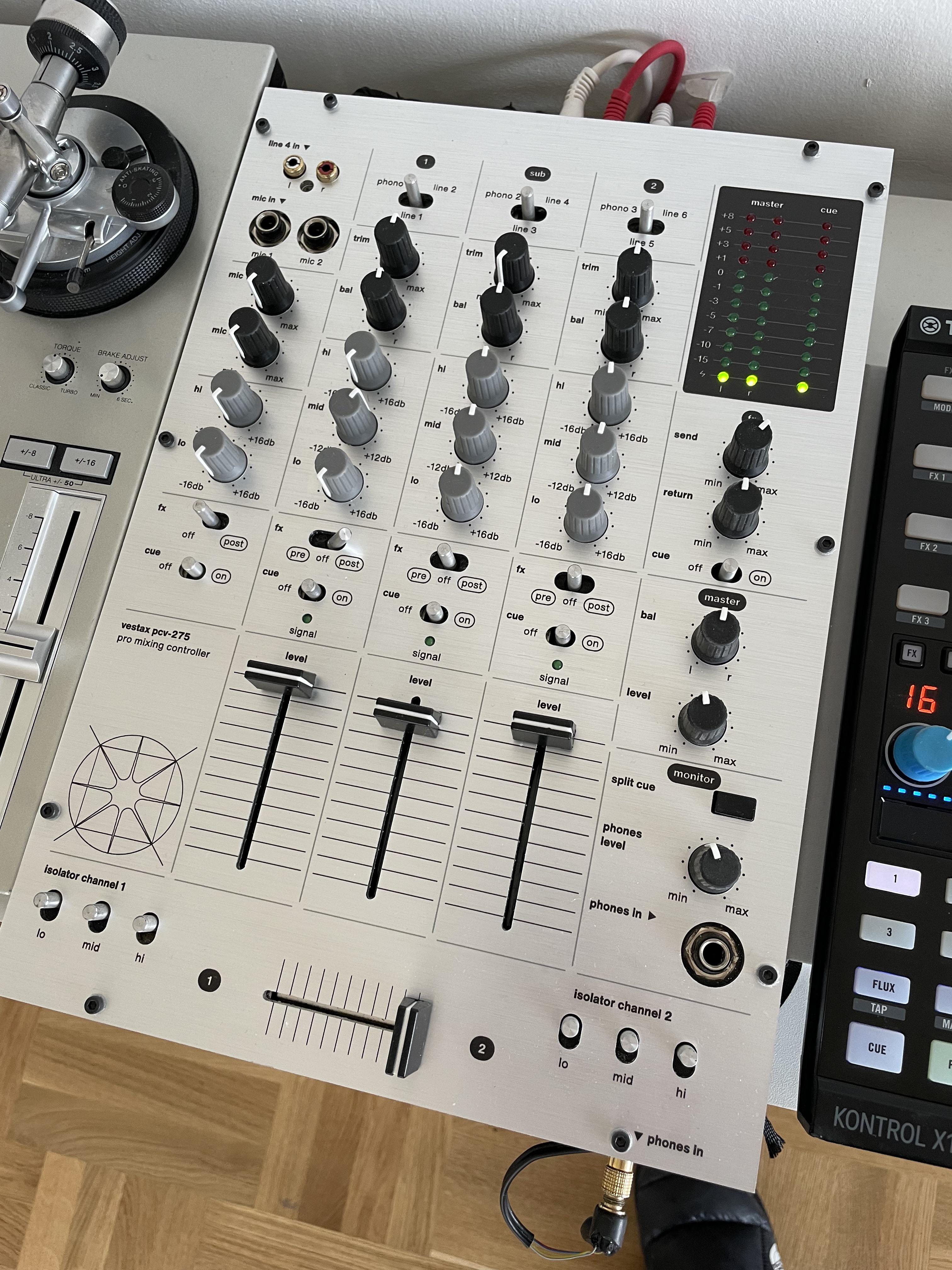 Custom Vestax PCV-275 panel : r/DJSetups