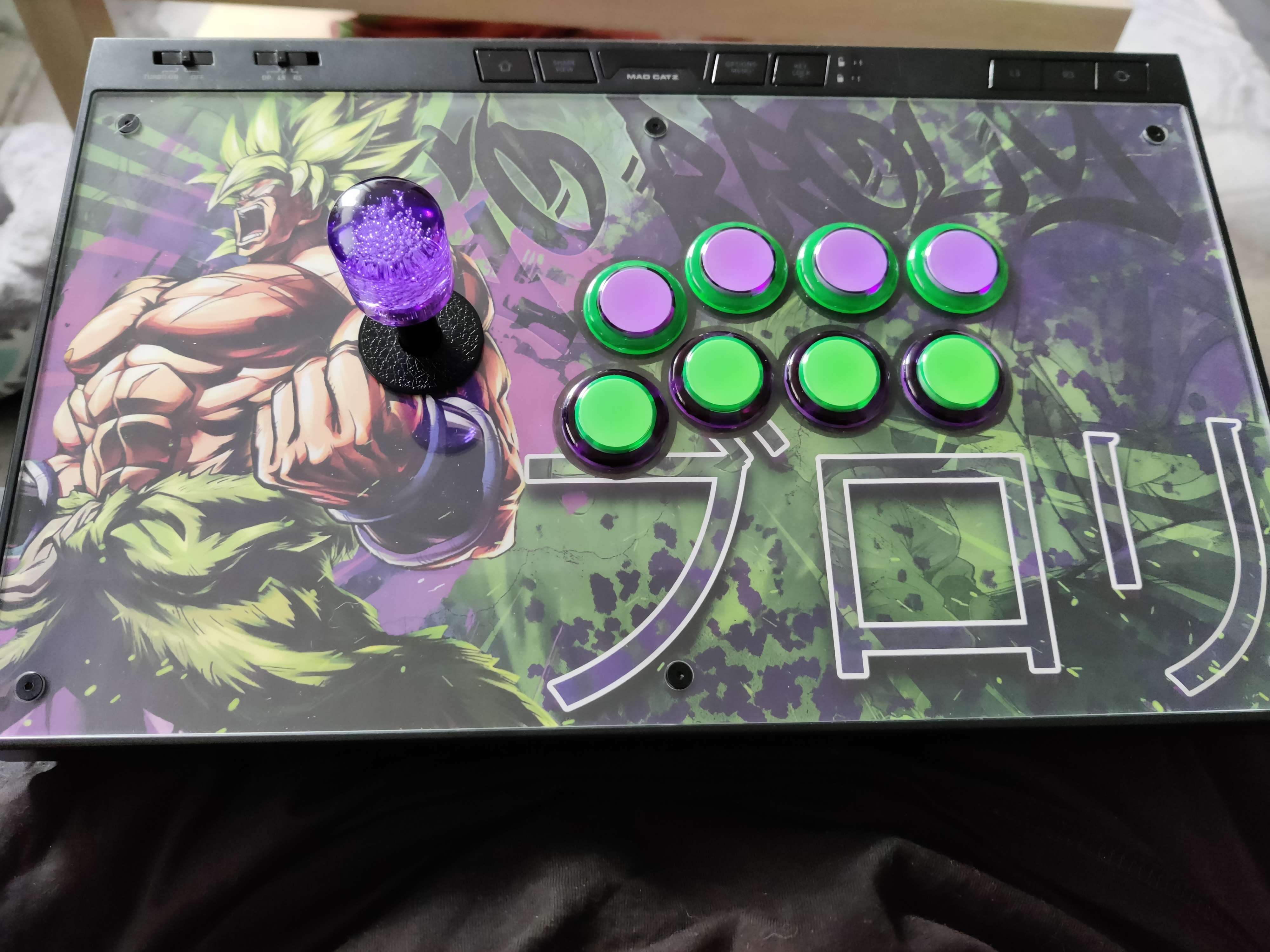 Madcatz EGO : Broly custom : r/fightsticks