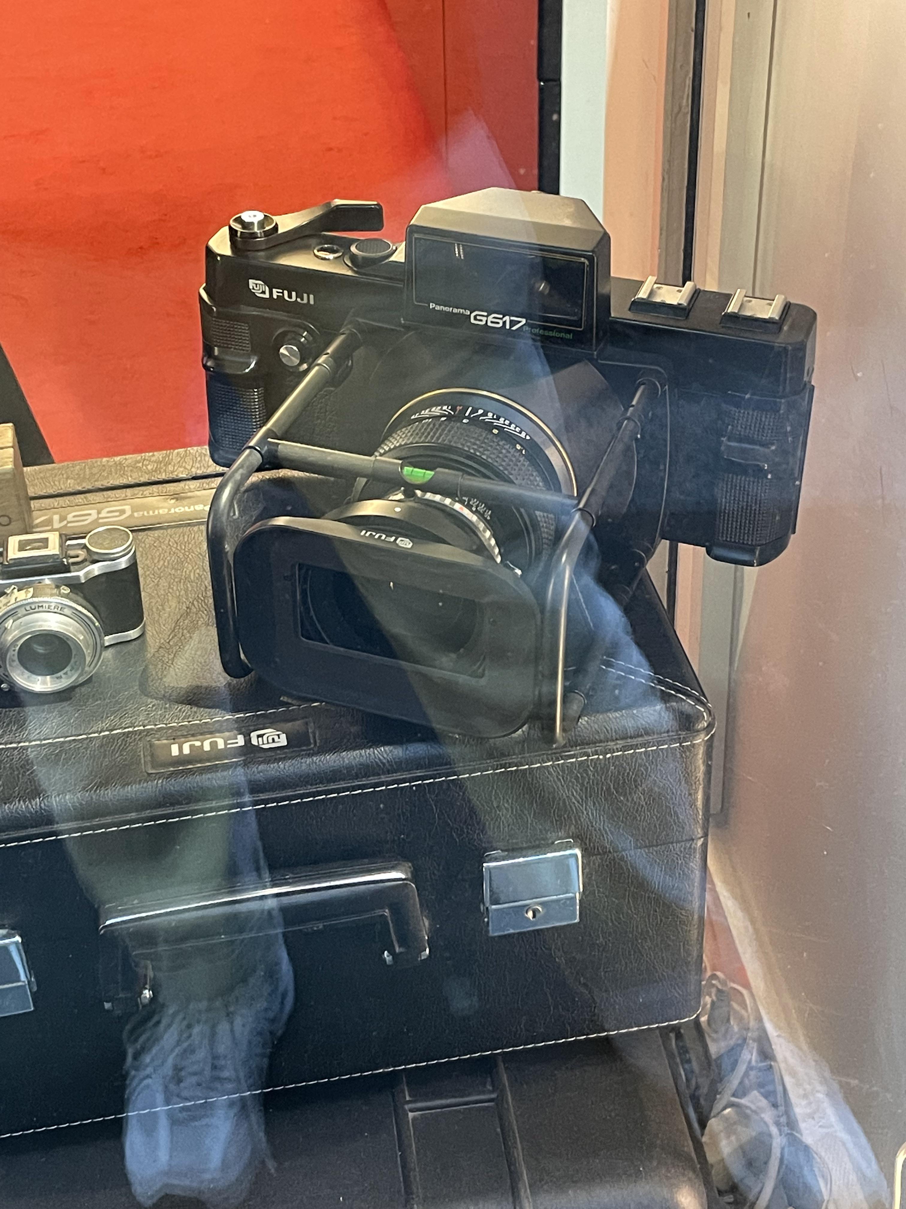 The endboss to all MF cameras. The Fuji G617. Yes, the format is