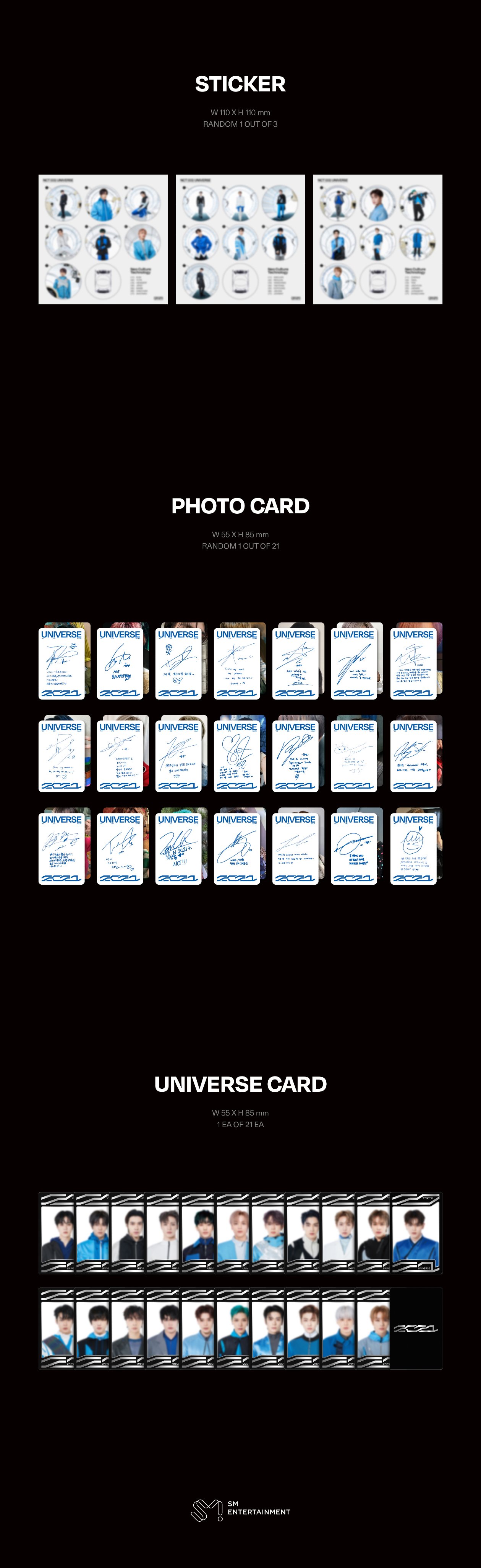 NCT 2021 - Universe Album Details (Jewel Case Version