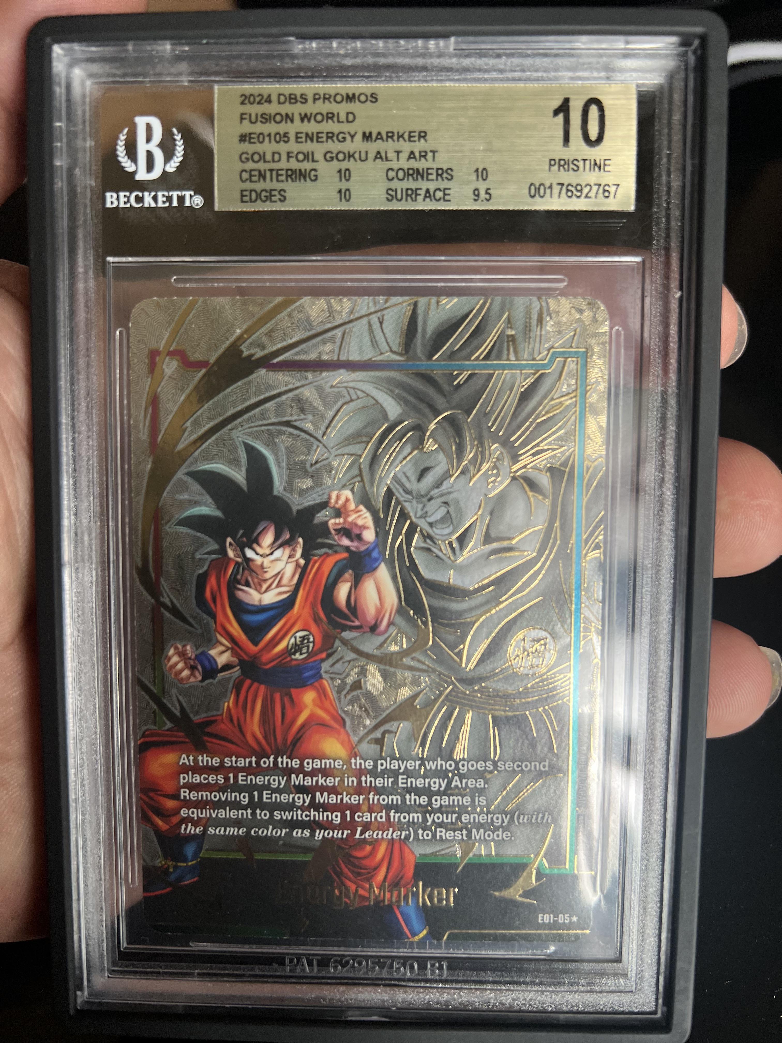 Is it just me or do DBS cards graded by Beckett hit different than