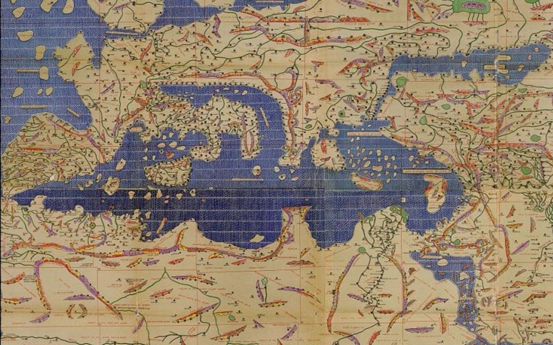 中世のある時期の地図 : r/MapPorn