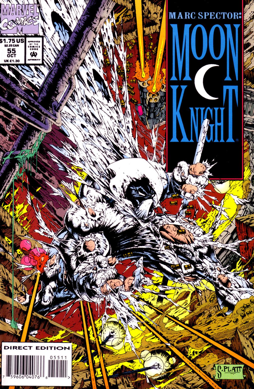 Marc Spector: Moon Knight #55 Story by Terry Kavanagh with art by