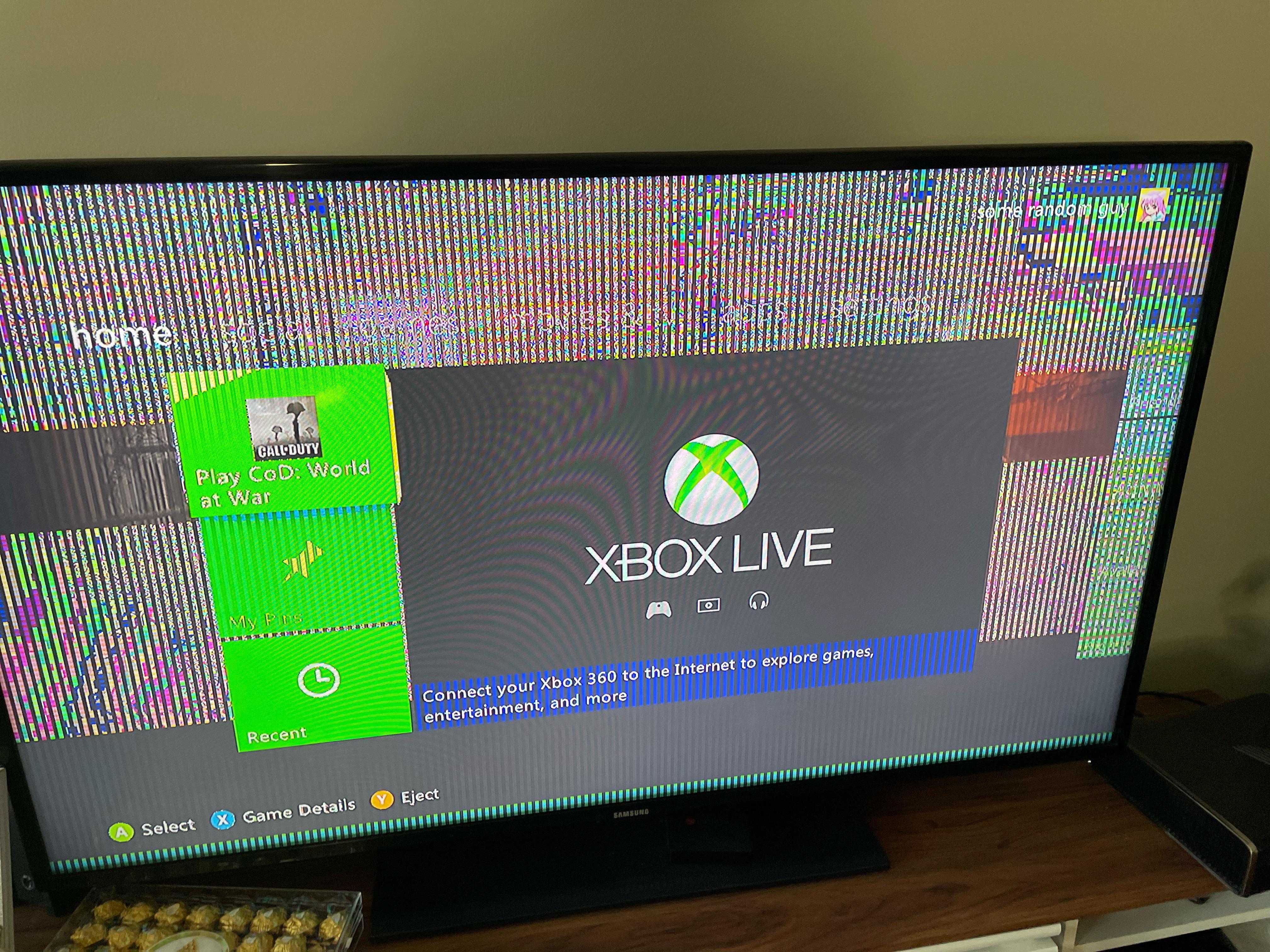 Xbox 360 変な画面のグリッチ : r/xbox360
