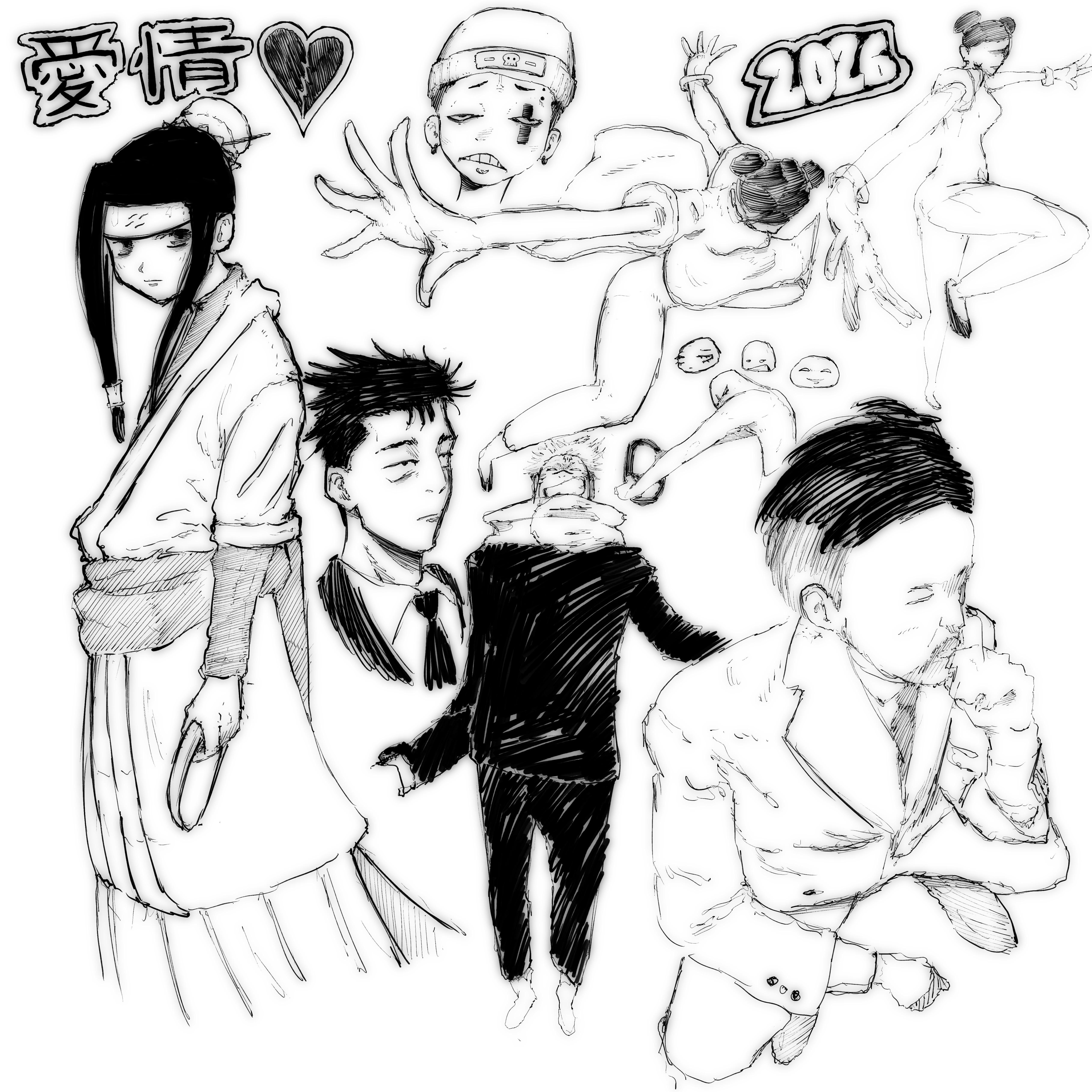 Some sketches : r/ProCreate