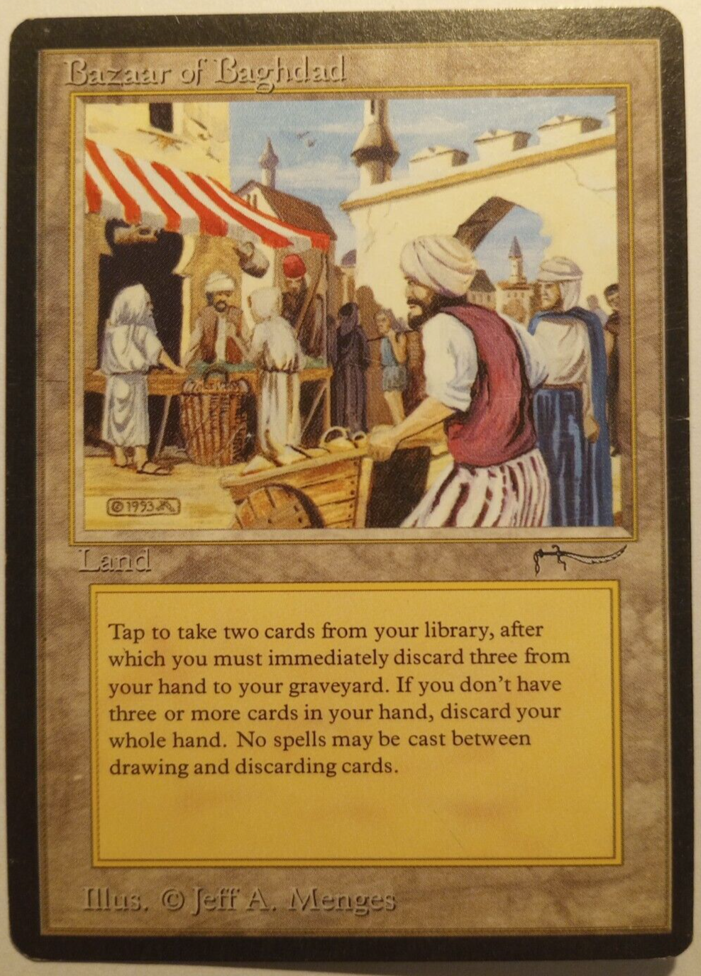 Bazaar of Baghdad - what exactly makes this good? You lose a turn