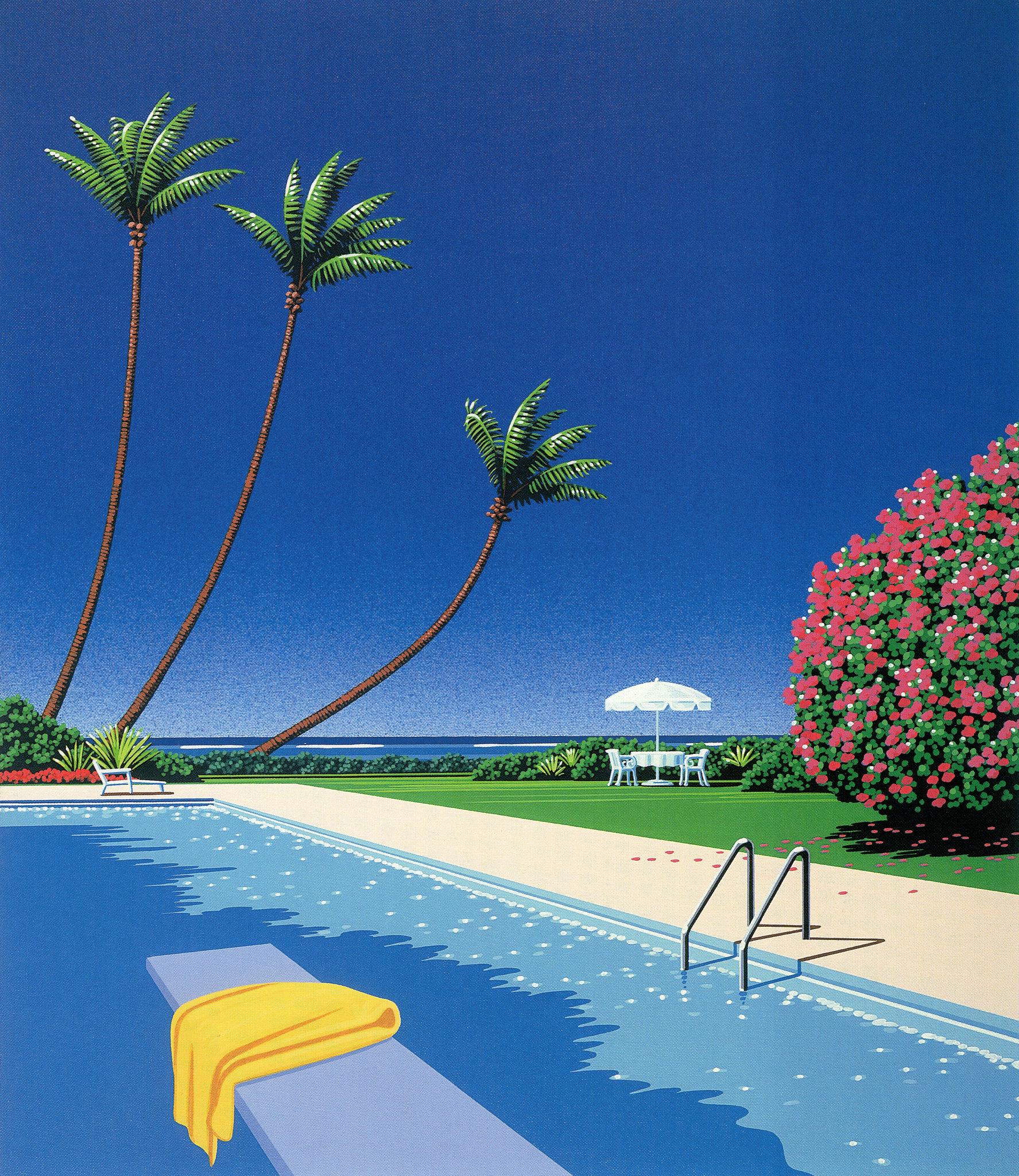 Hiroshi Nagai (1947-) - Shade of palm grove I : r/museum