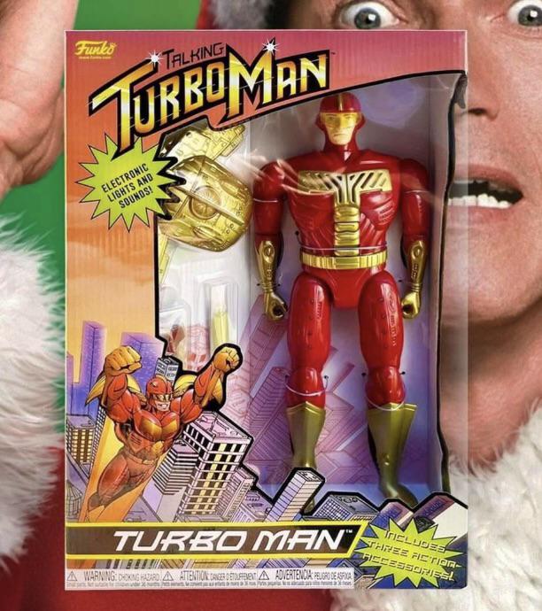 ジングル・オール・ザ・ウェイ」(1996年) では、ターボマン人形が史上