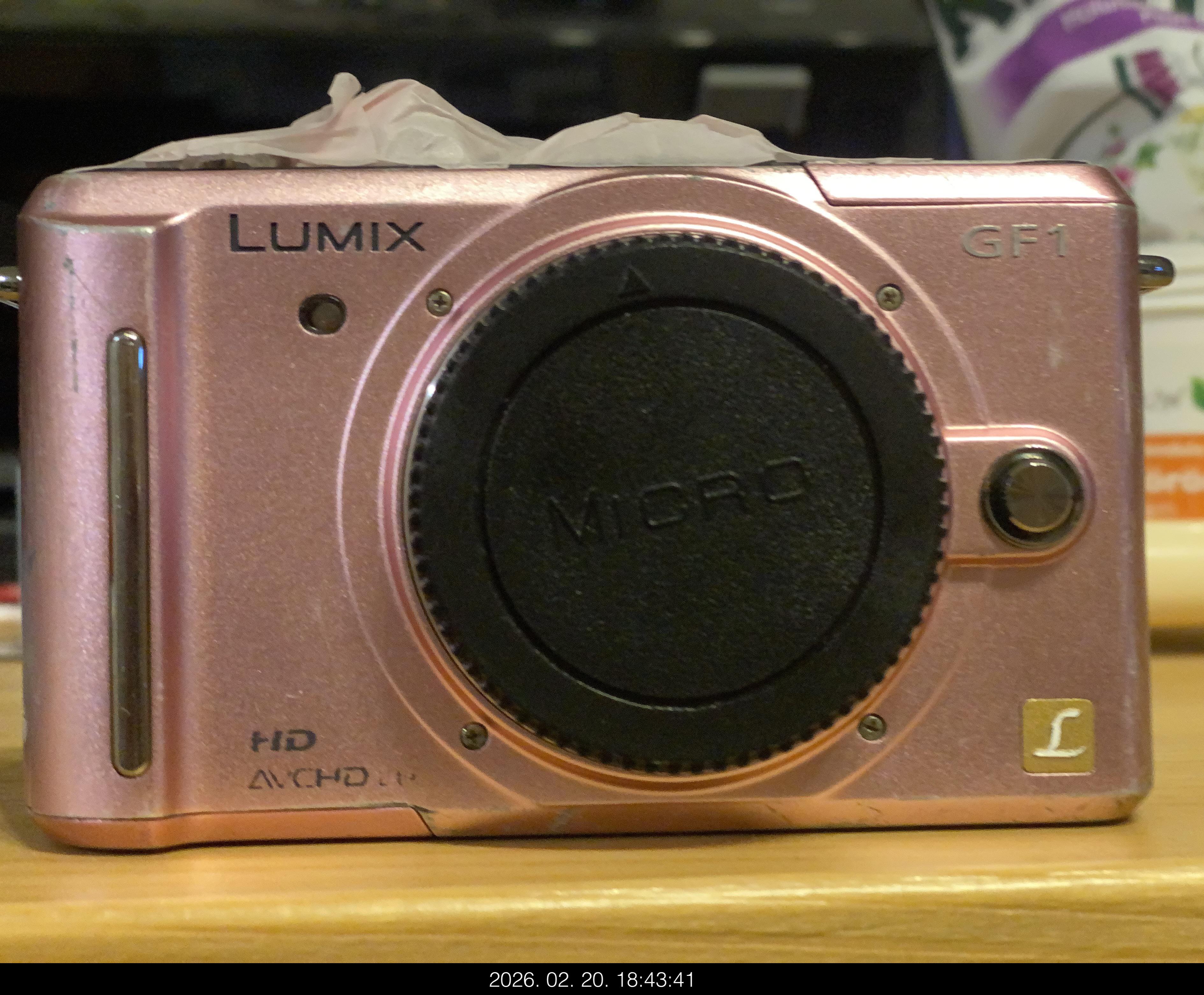 First shots with my 56 EUR Pink Lumix GF1 : r/M43