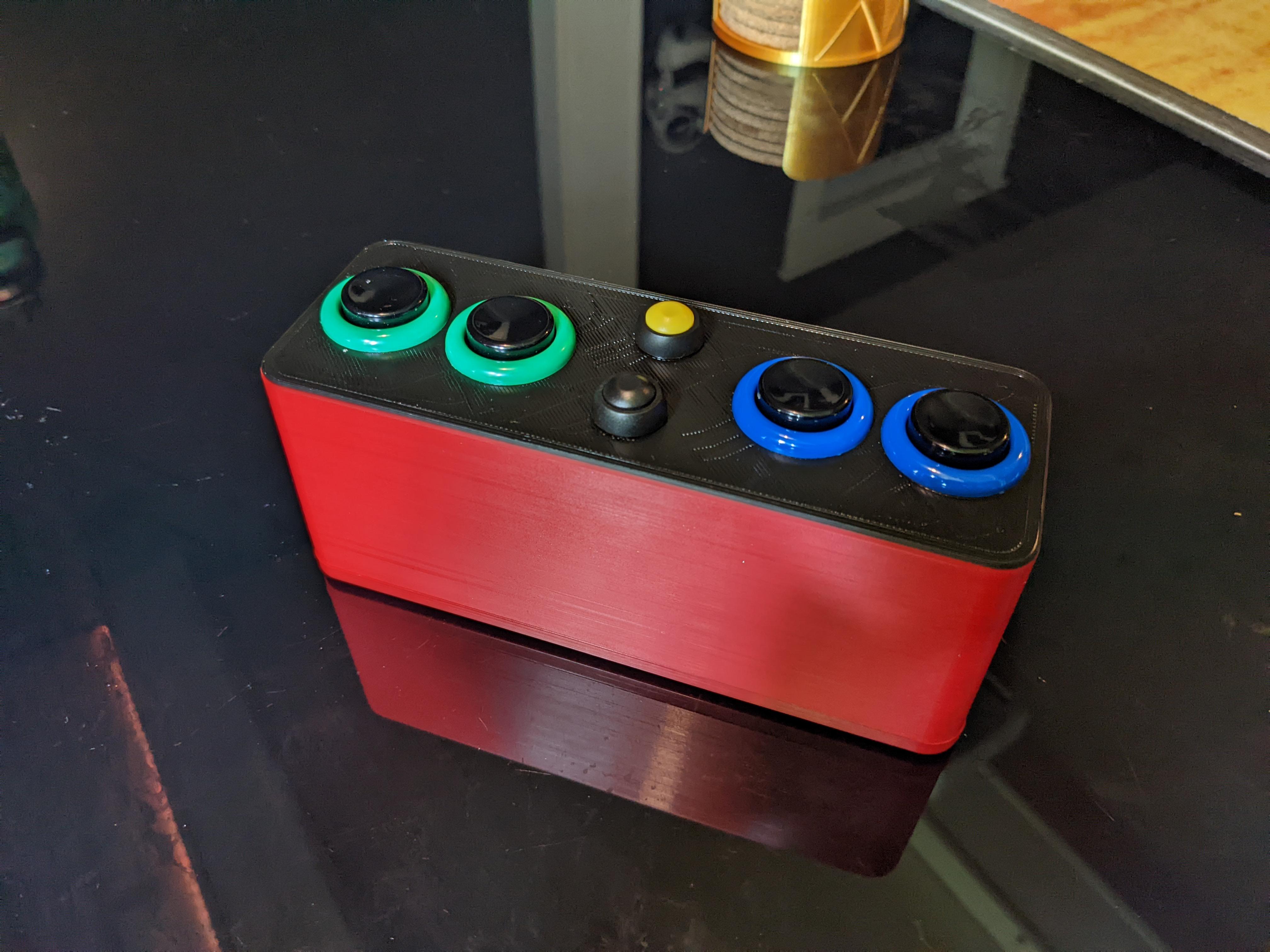 Did it need an arcade controller, probably not. Did I design one