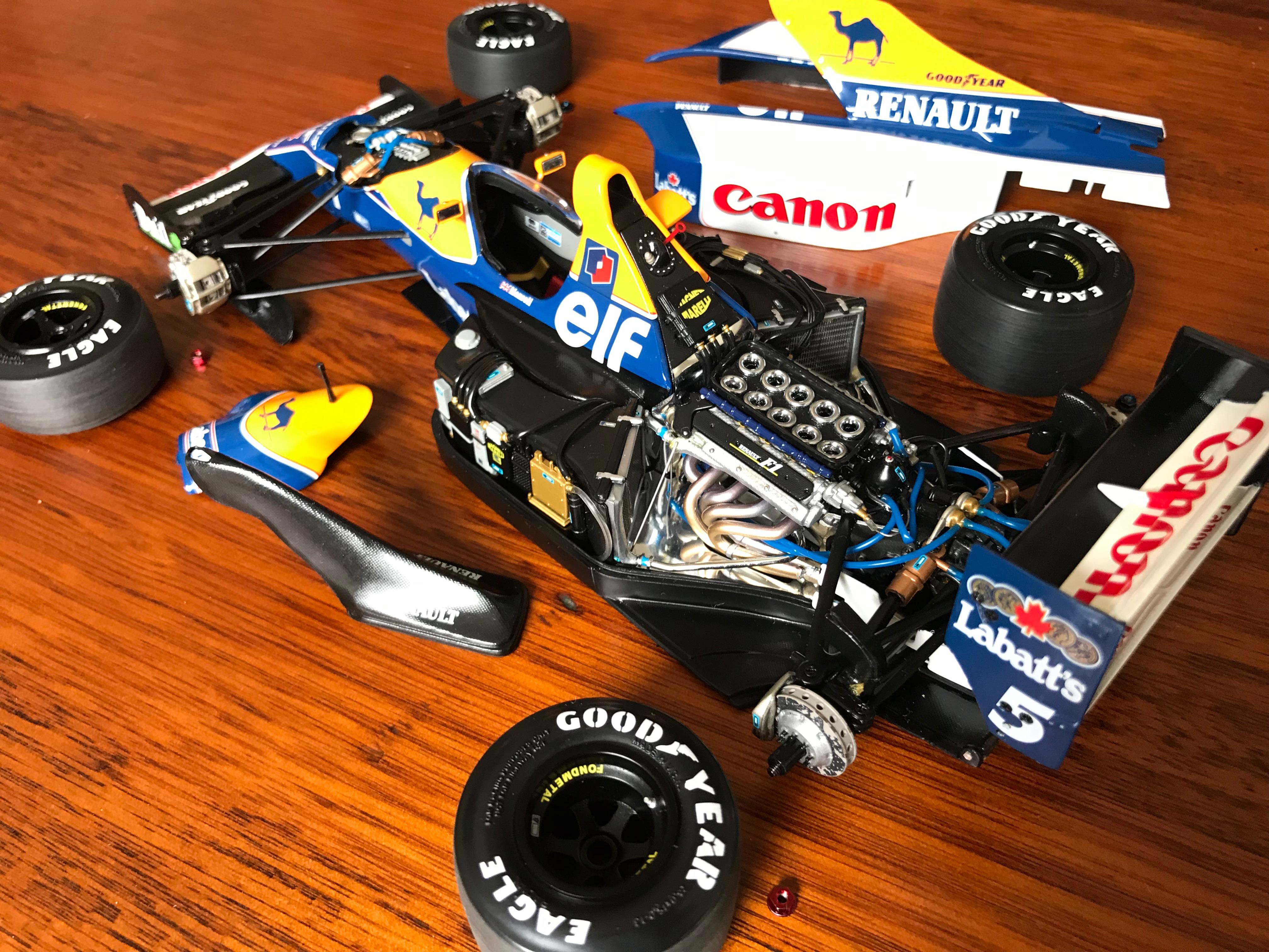 俺のF1モデルの聖杯 - 1:18 Exoto Williams FW14B : r/formula1