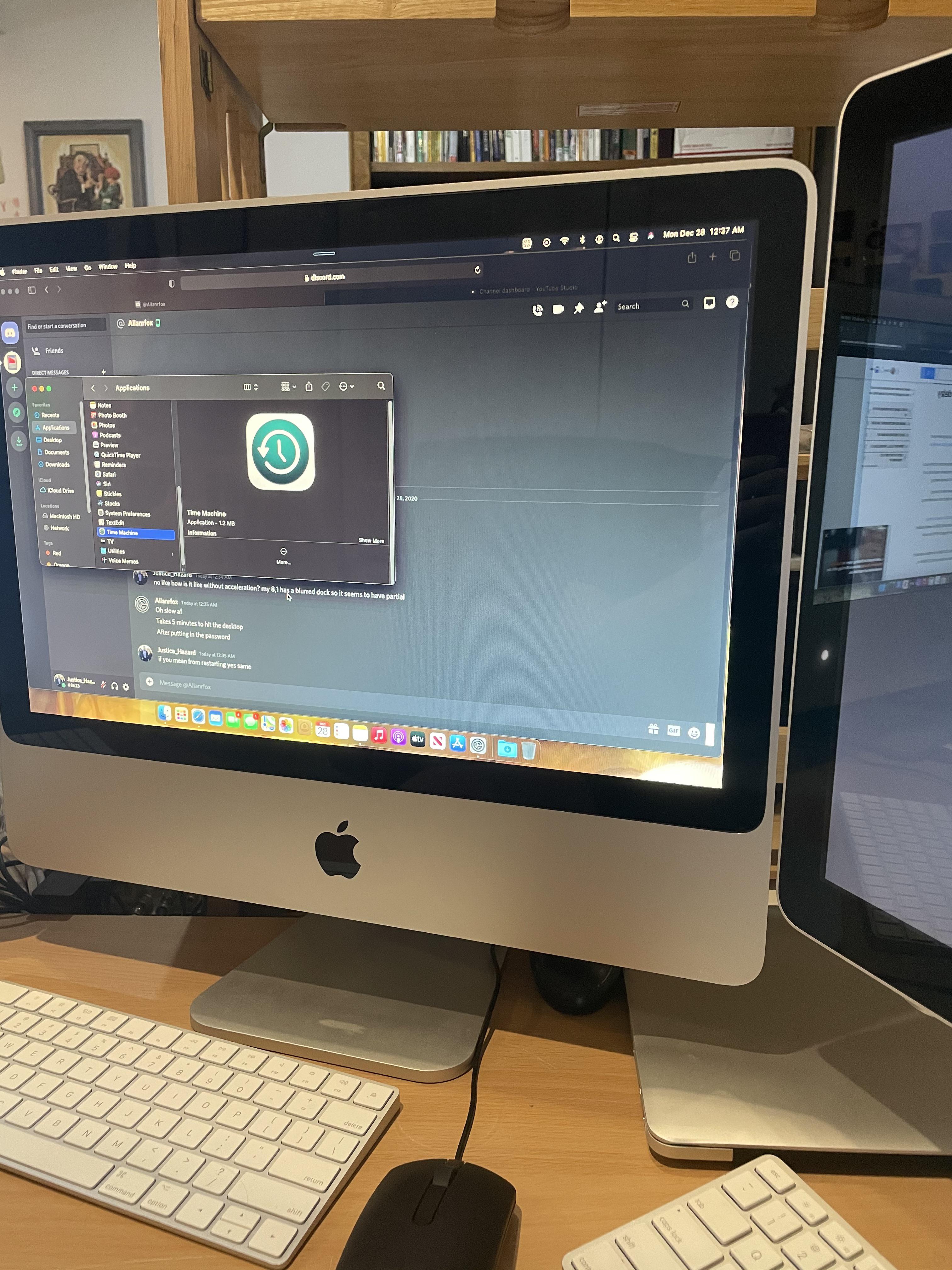 My 20 inch 2008 iMac upgraded to Big Sur : r/BigSurPatcher