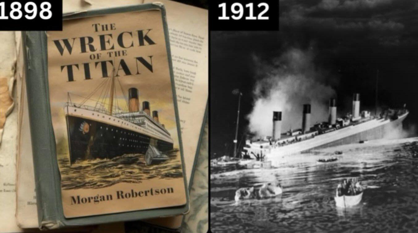 1898年、タイタニック号が沈没する14年前に、作家のモーガン・ロバート