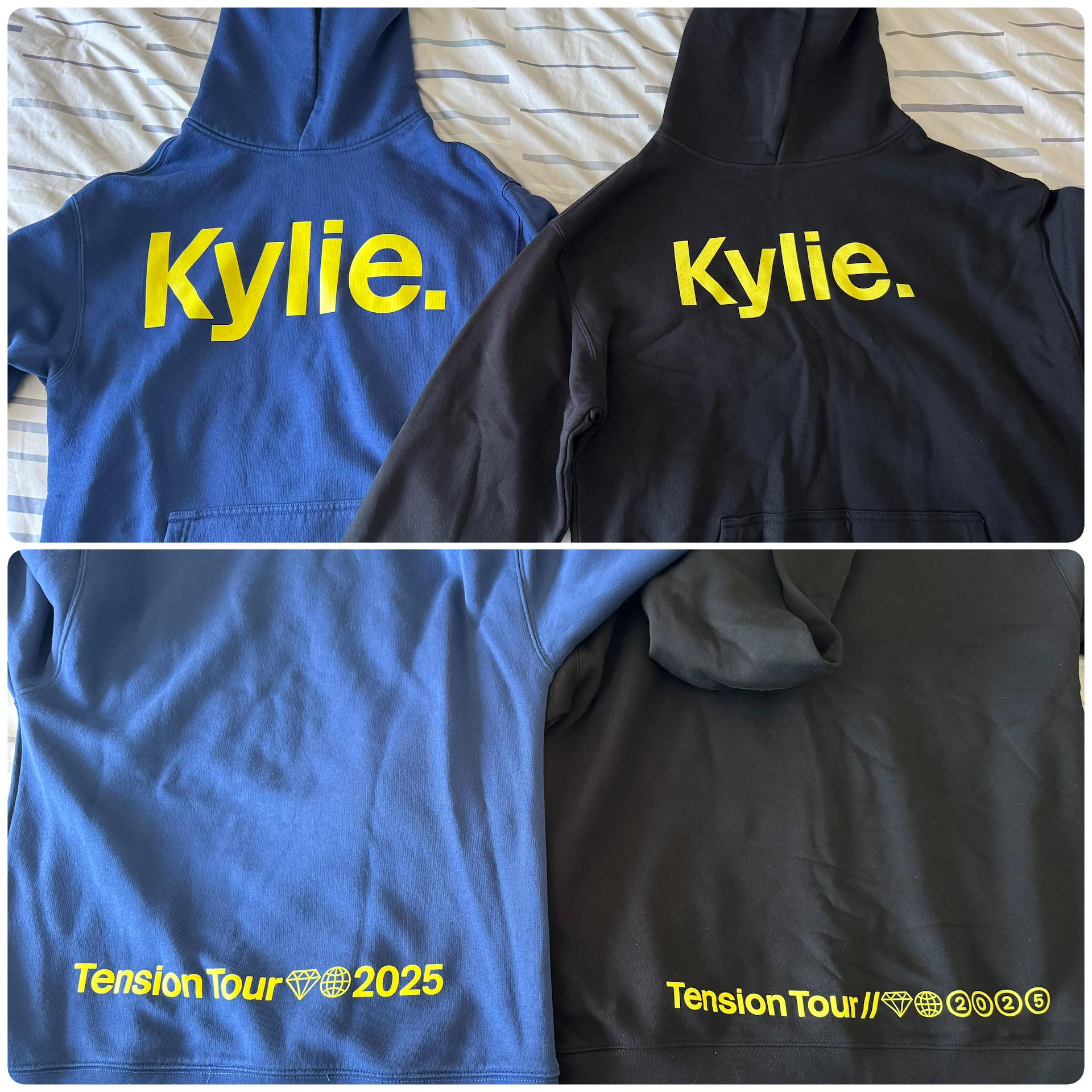 Heads up if you want to buy the Tension Tour hoodie on Kylie's