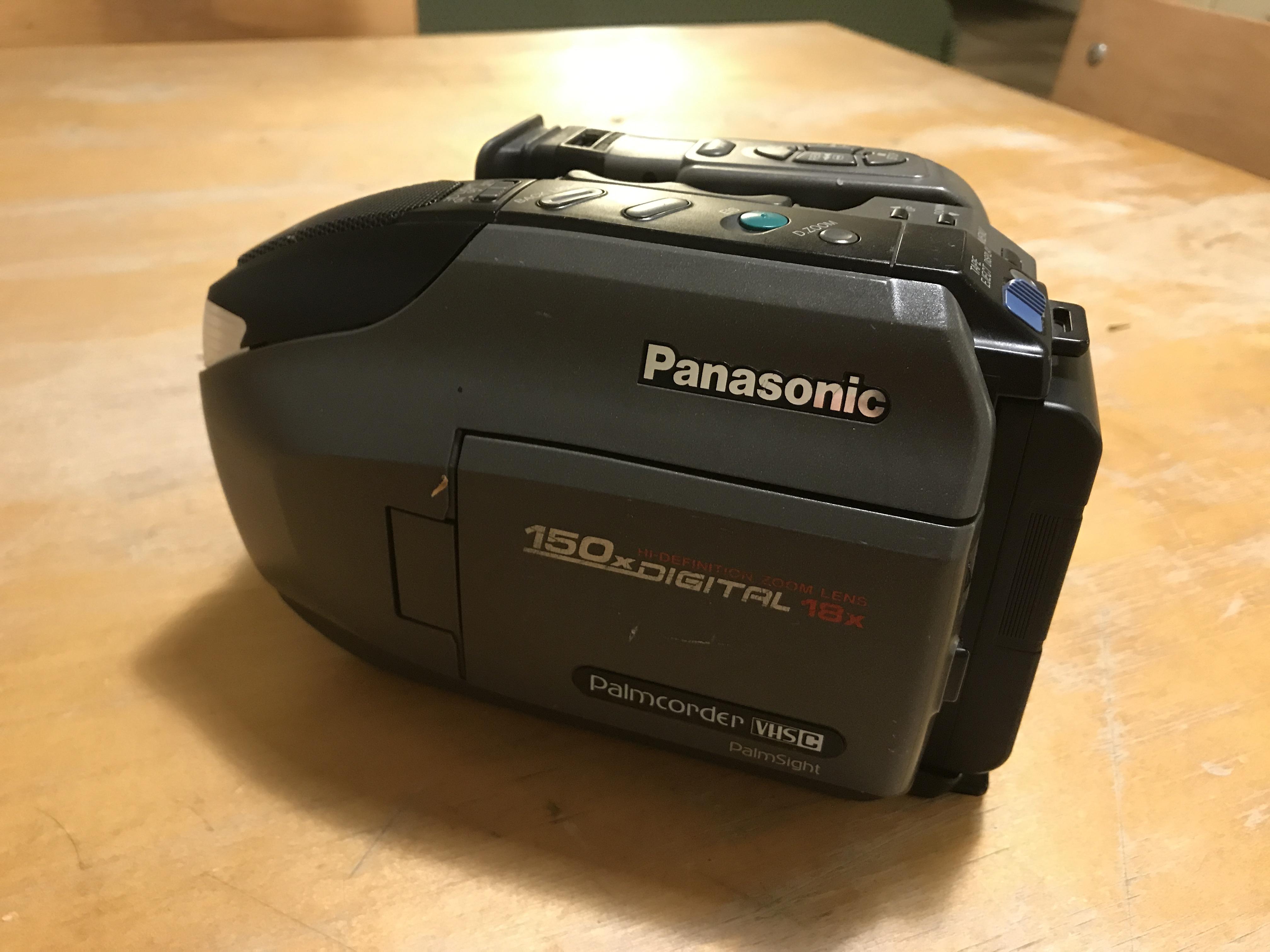 Having trouble trying to convert footage from Panasonic Palmcorder
