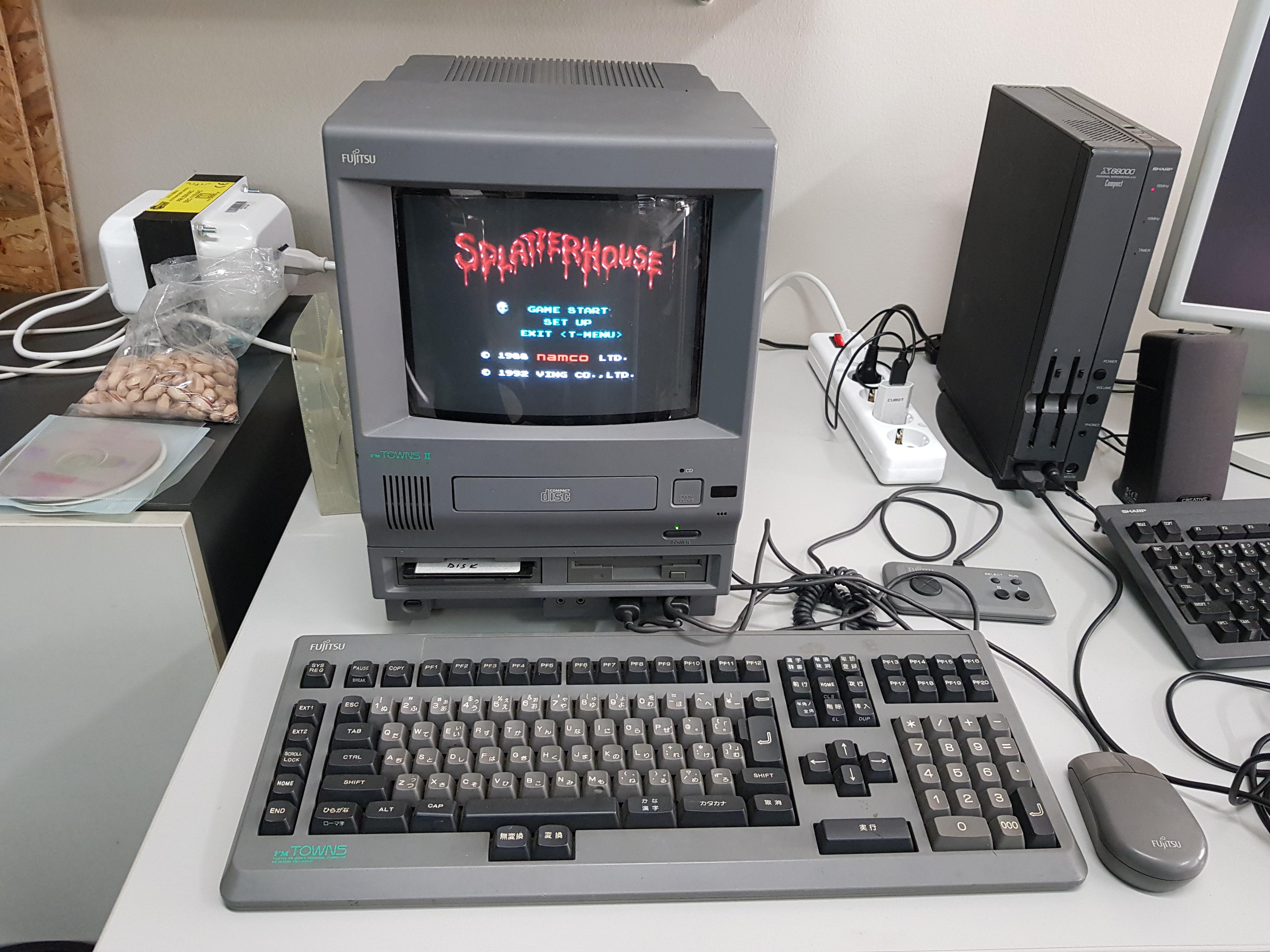 The FM Towns II UX-20 makes me smile every time I look at it