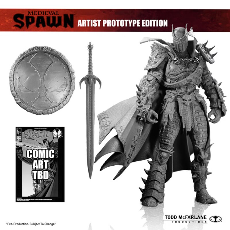 Medieval Spawn Black Edition フィギュア McFarlane Toys Original