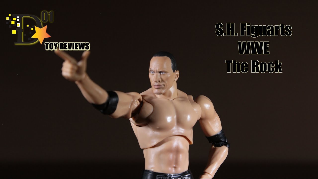 Toy Review: S.H. Figuarts WWE The Rock - YouTube