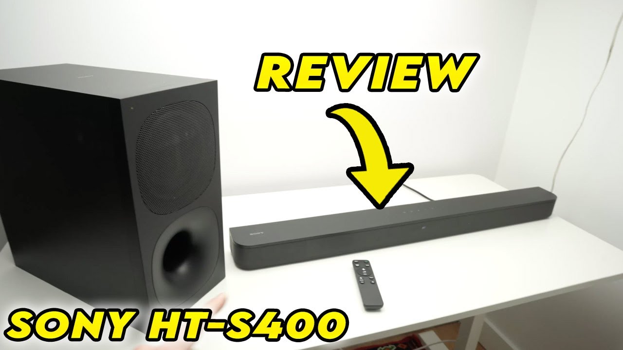 Sony HT-S400 Soundbar Review + Sound Test - YouTube
