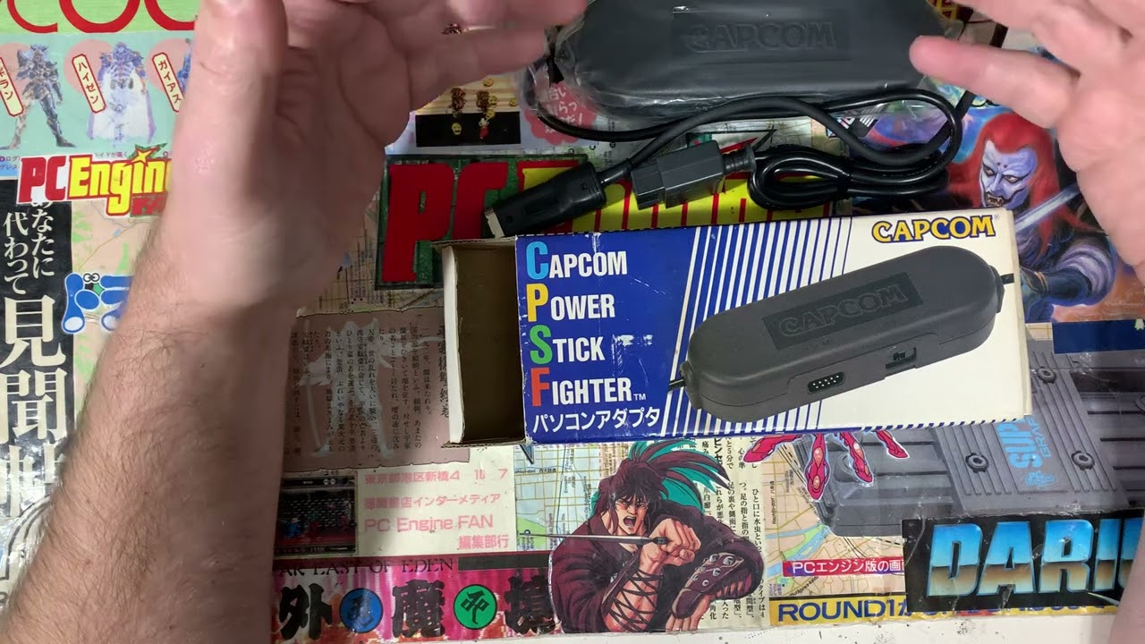 Capcom Power Stick fighter Adapter. Japón 2023 oct - YouTube