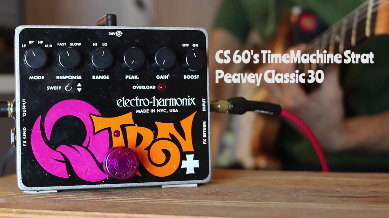 Electro Harmonix - Qtron Plus (Strat) - YouTube